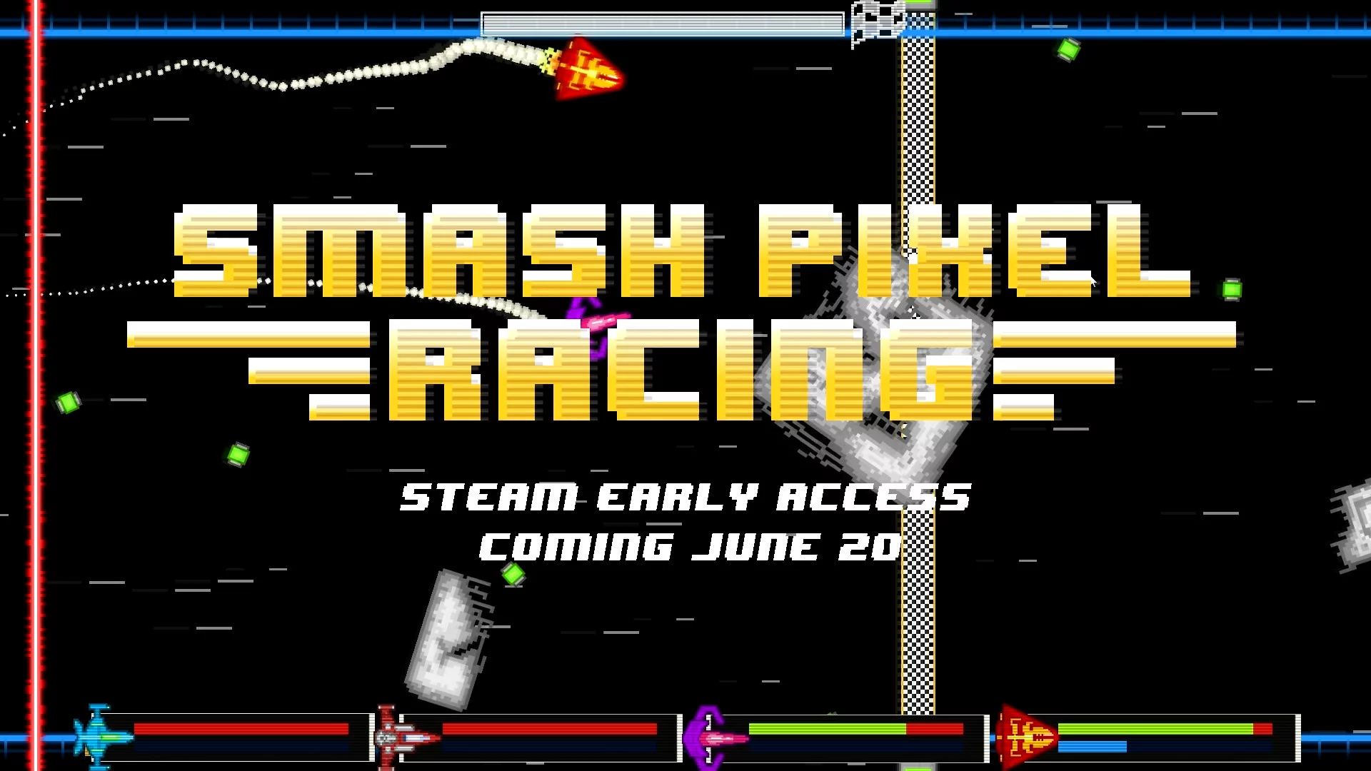 Изображение игры: Smash Pixel Racing