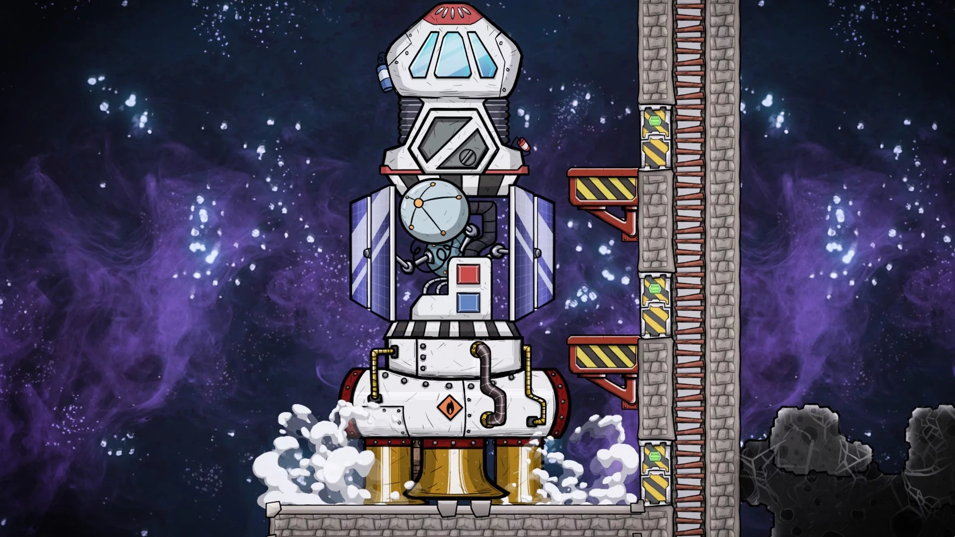 Изображение игры: Oxygen Not Included