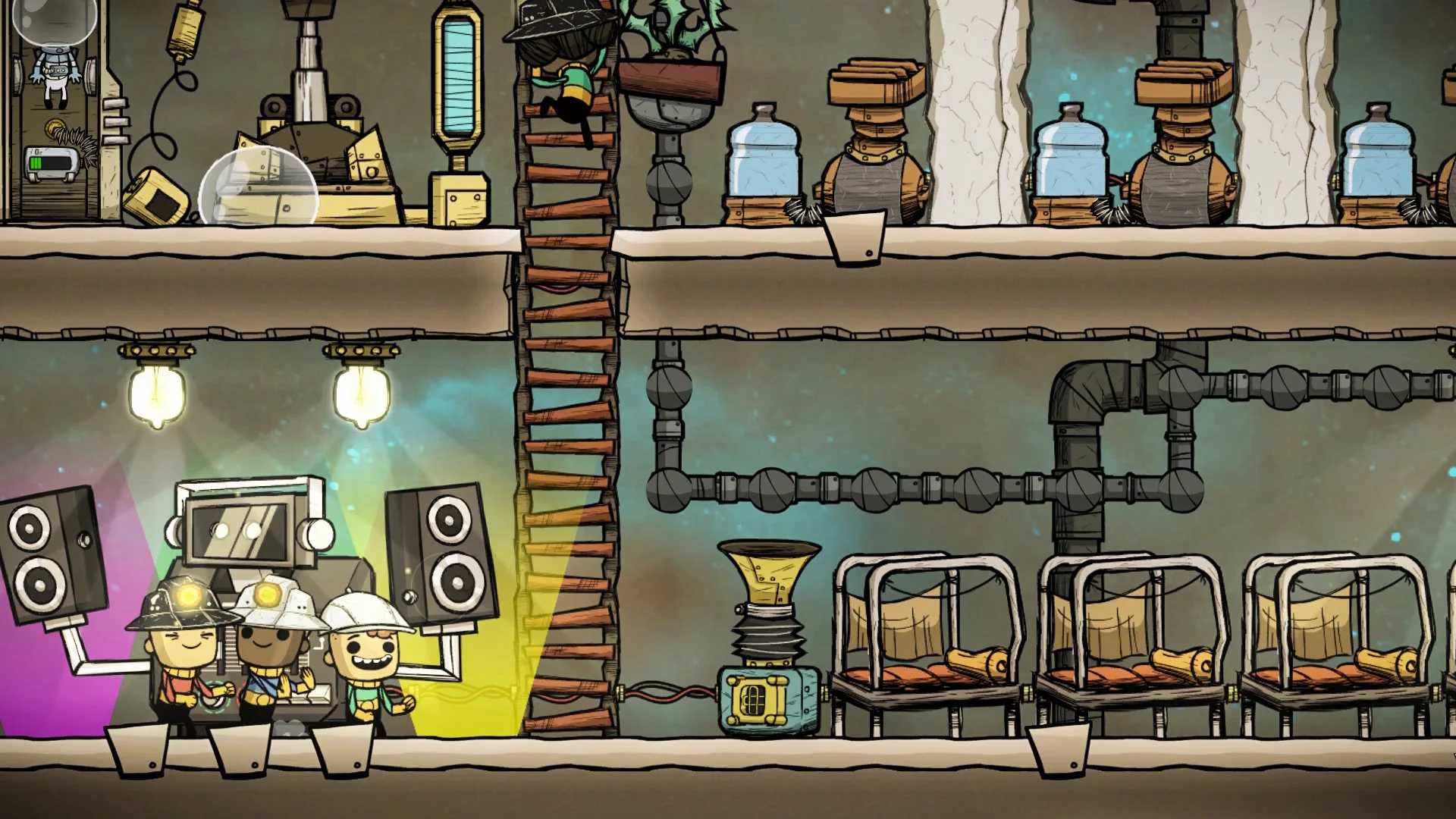 Изображение игры: Oxygen Not Included