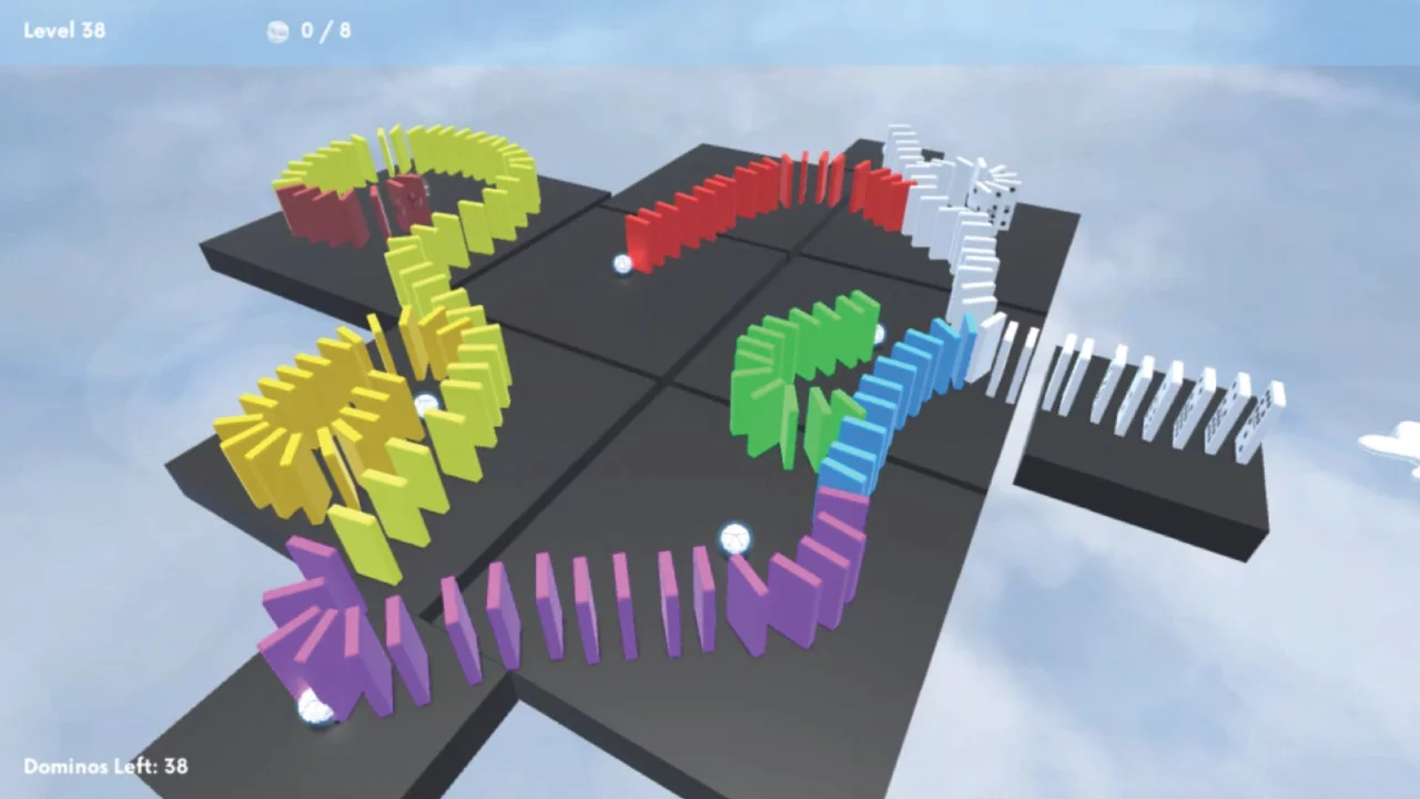 Изображение игры: Domino Sky