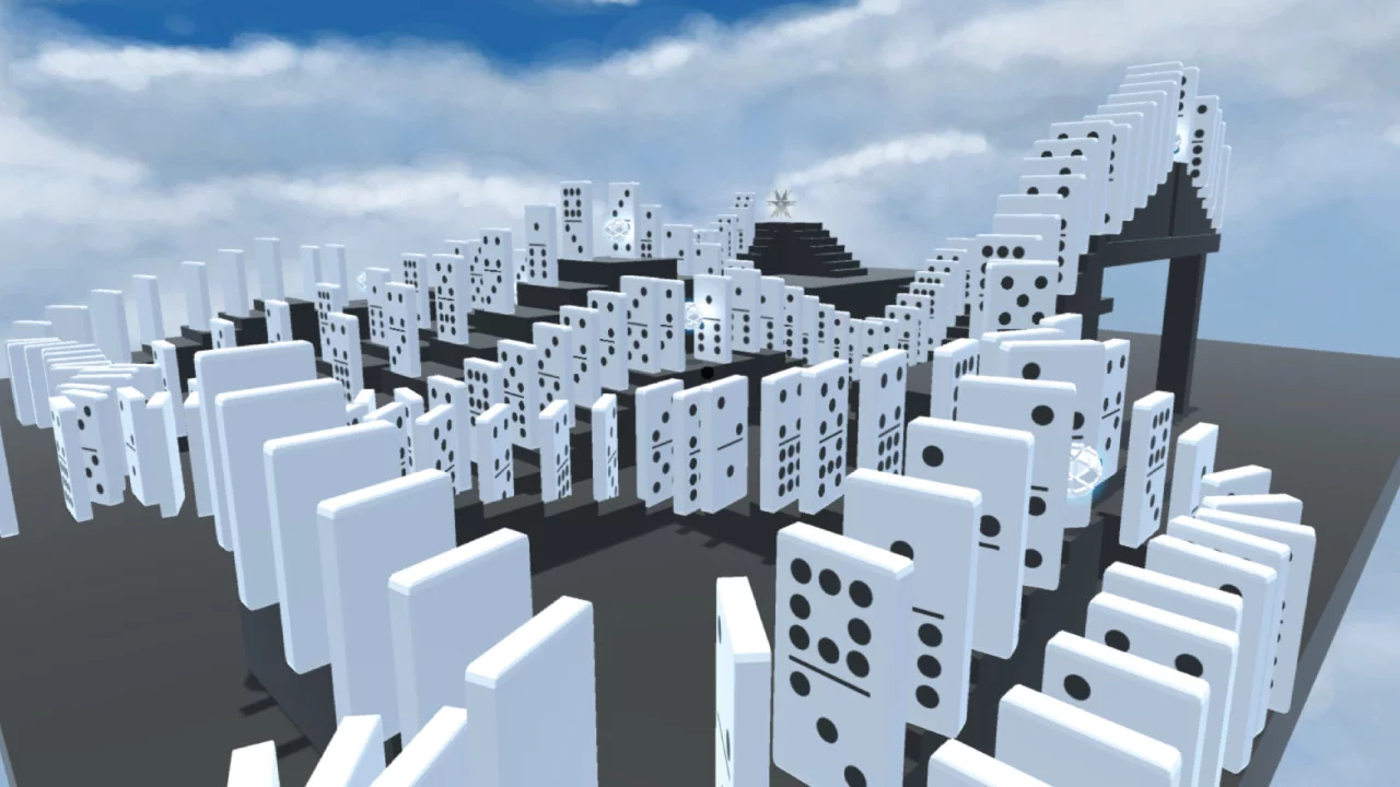 Изображение игры: Domino Sky
