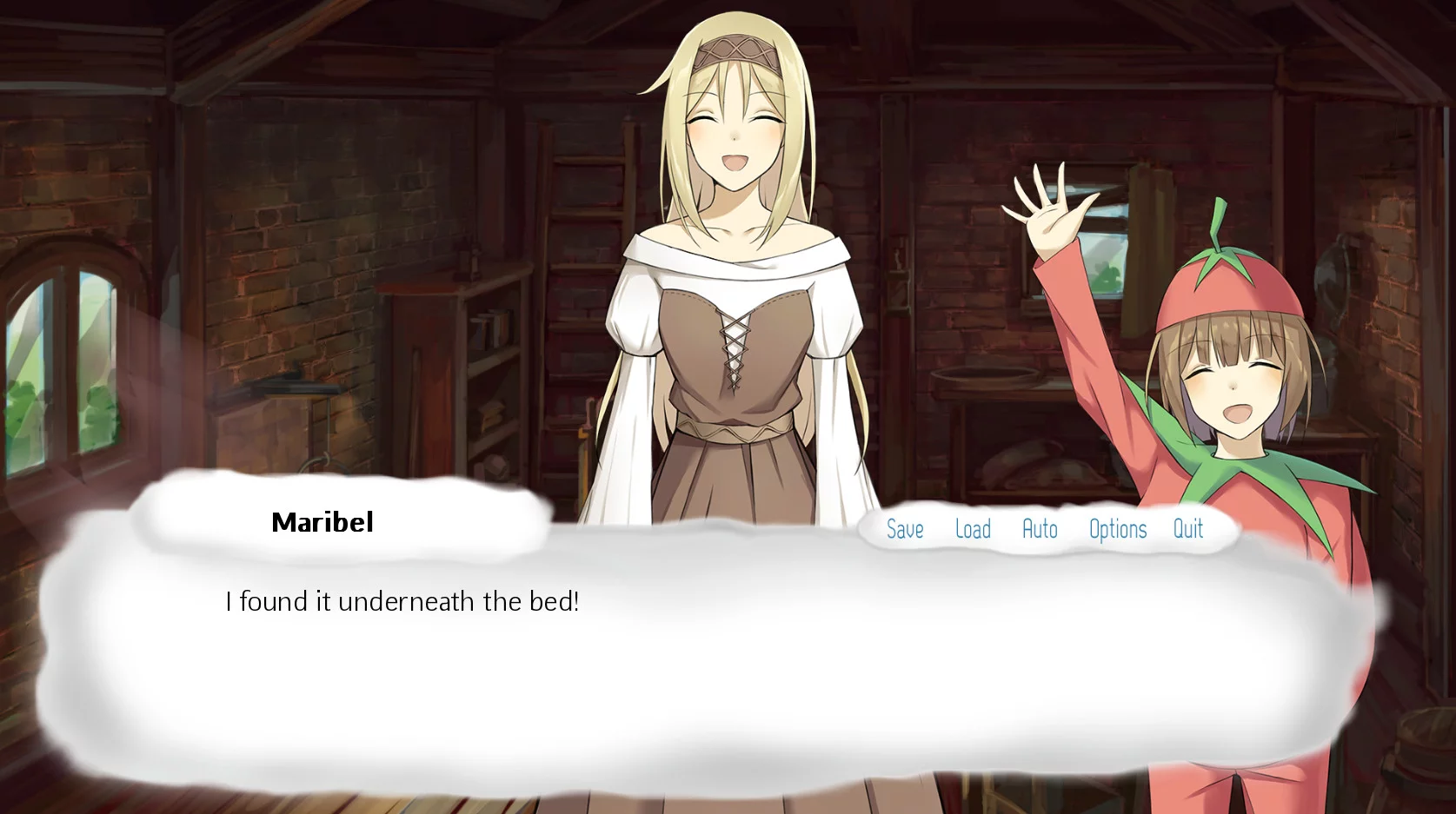 Изображение игры: Forgotten, Not Lost - A Kinetic Novel