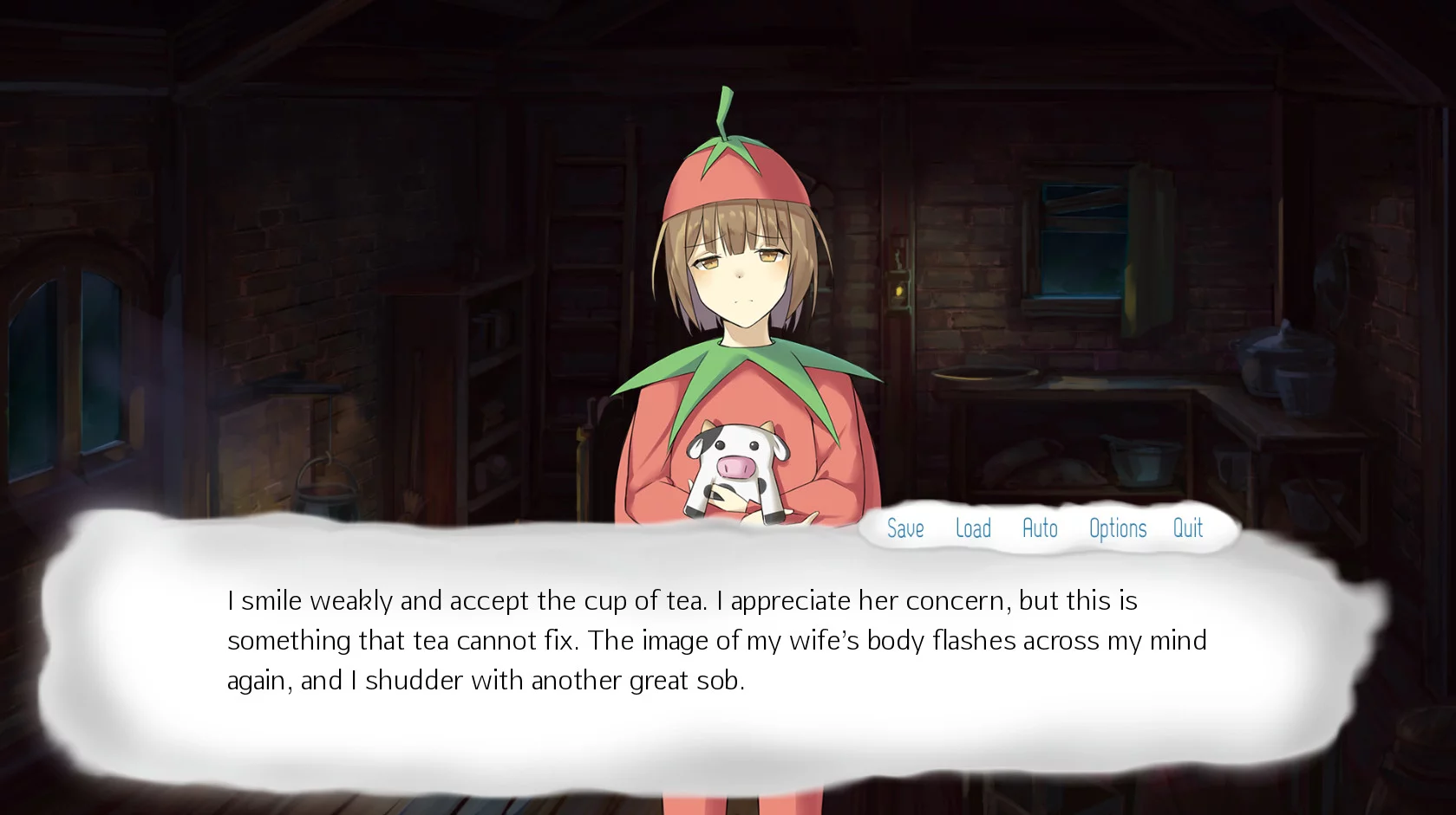 Изображение игры: Forgotten, Not Lost - A Kinetic Novel