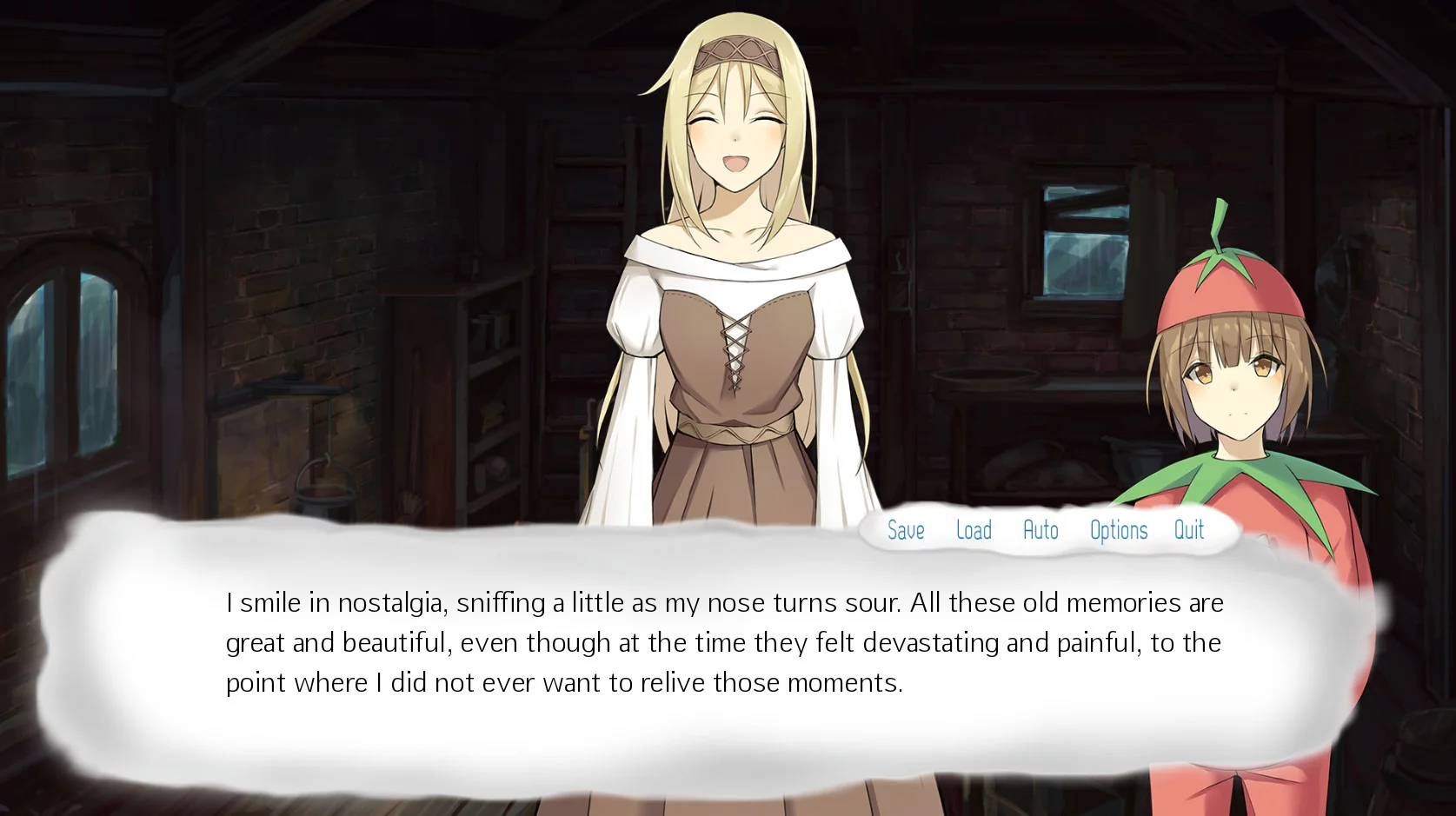 Изображение игры: Forgotten, Not Lost - A Kinetic Novel
