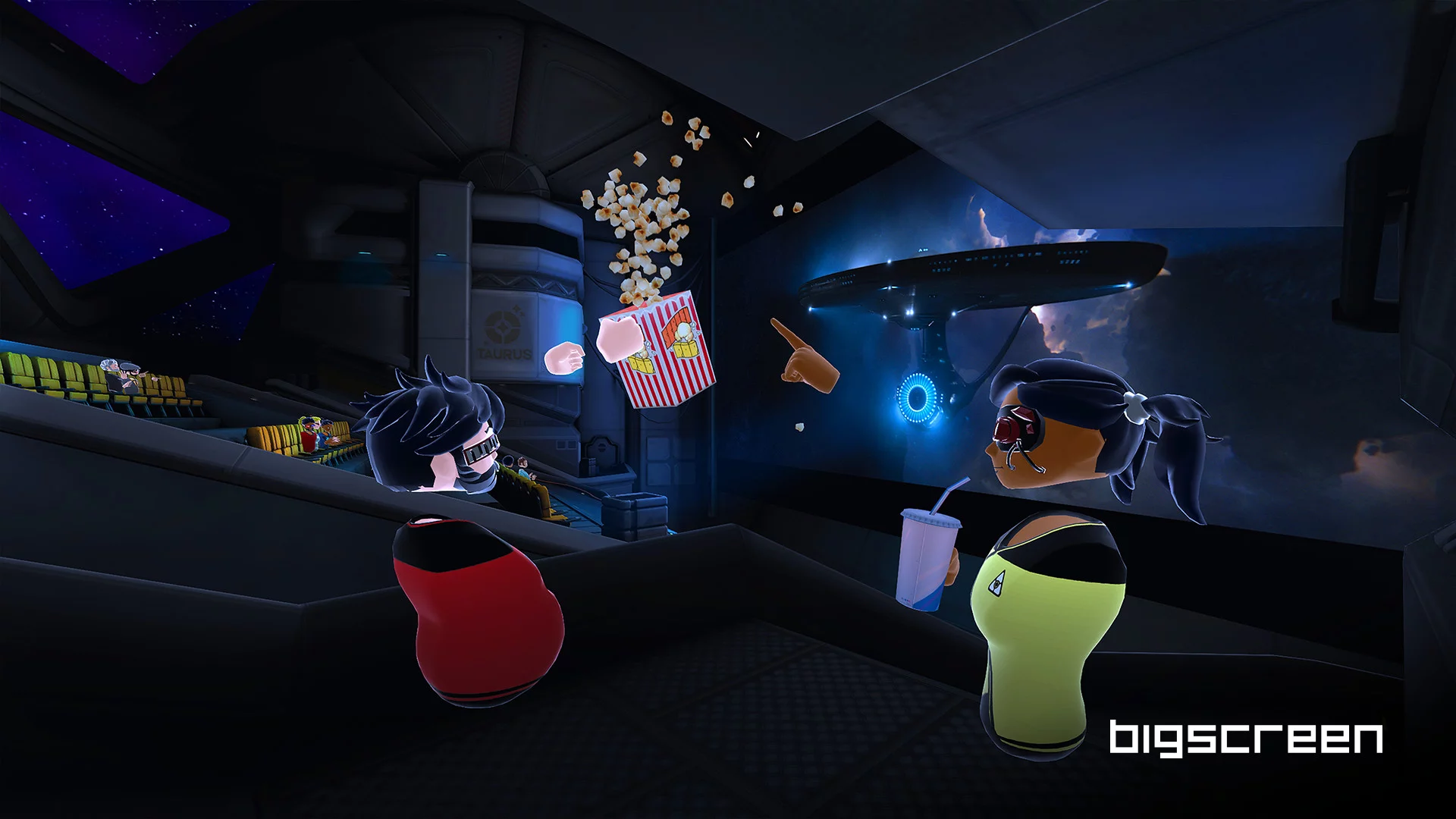Изображение игры: Bigscreen Beta