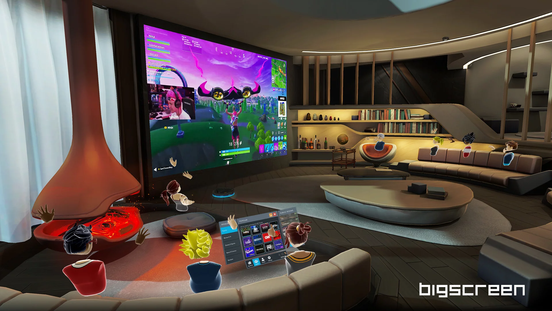 Изображение игры: Bigscreen Beta