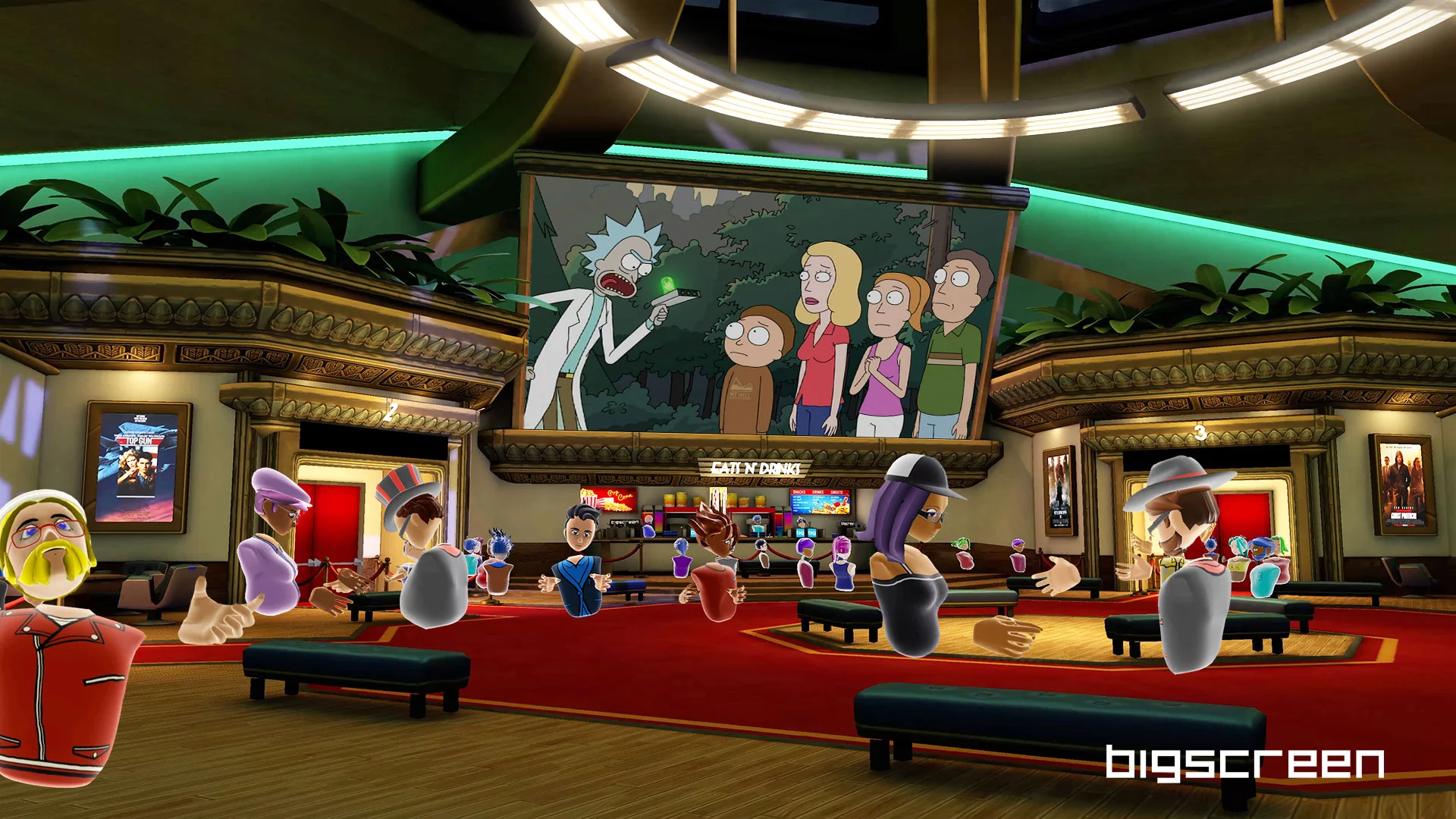 Изображение игры: Bigscreen Beta