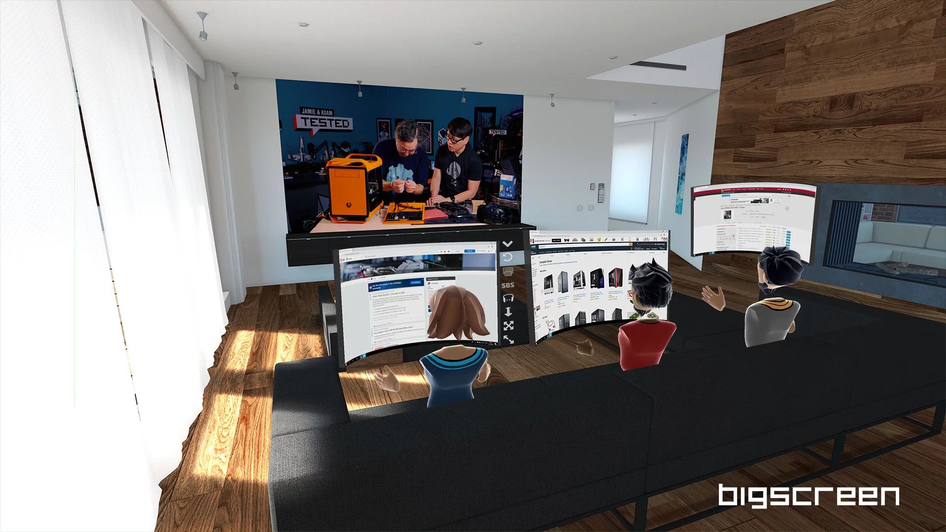 Изображение игры: Bigscreen Beta