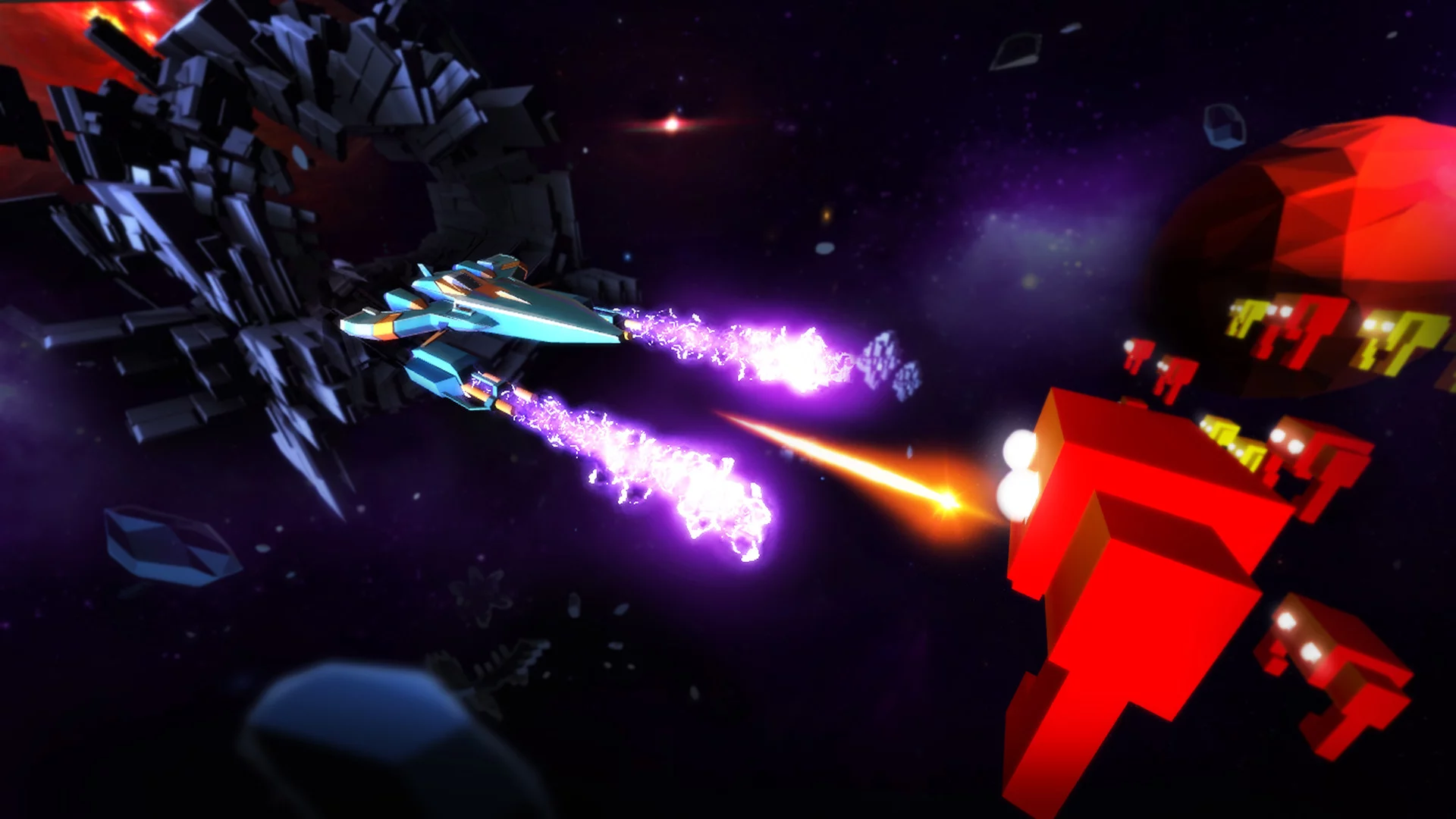 Изображение игры: Space Bit Attack