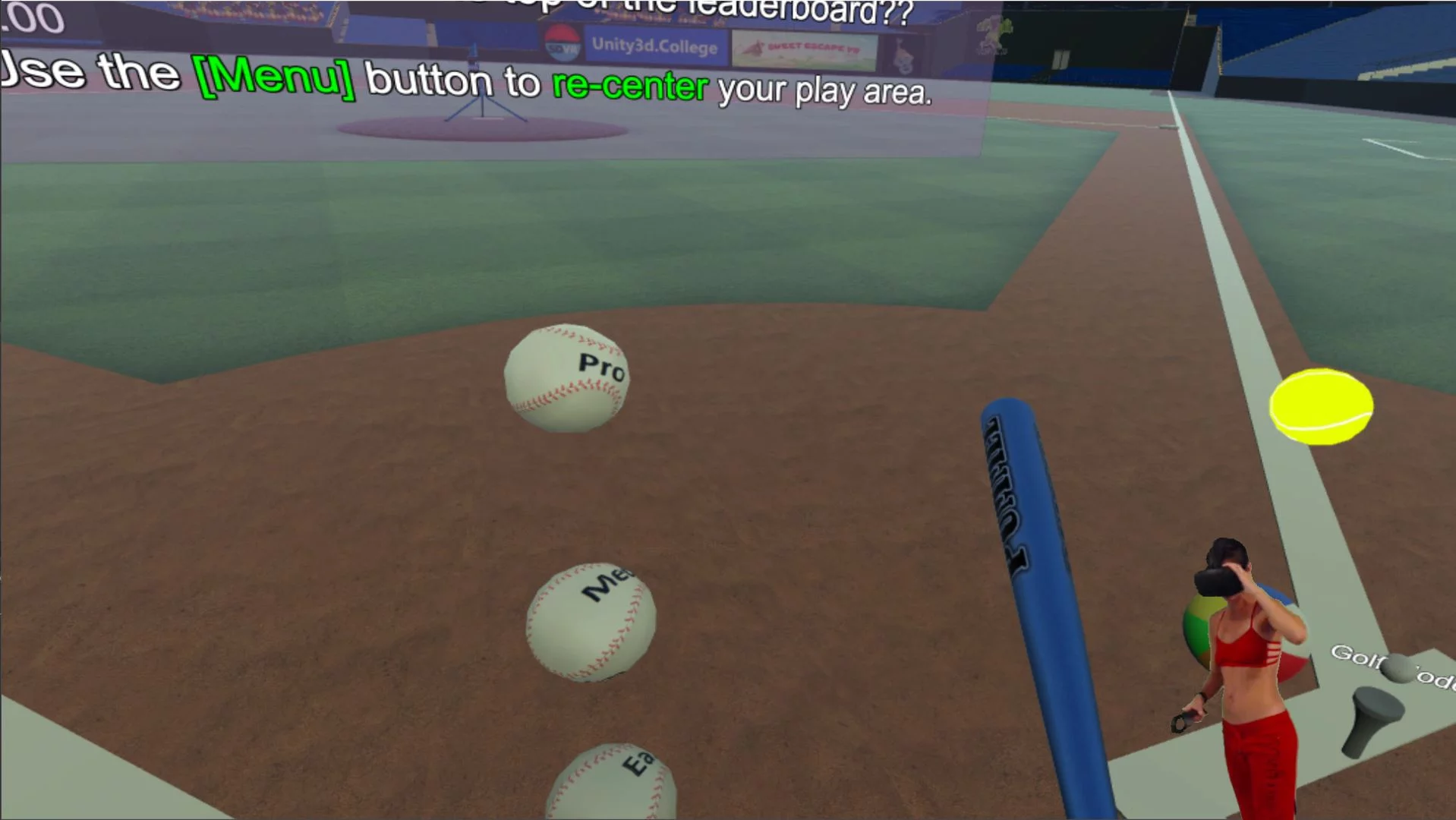 Изображение игры: VR Baseball