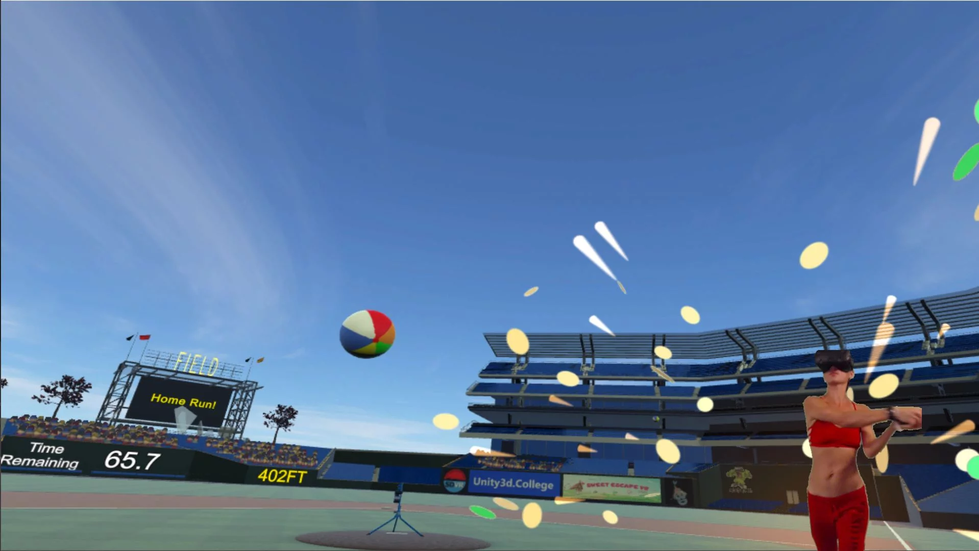 Изображение игры: VR Baseball