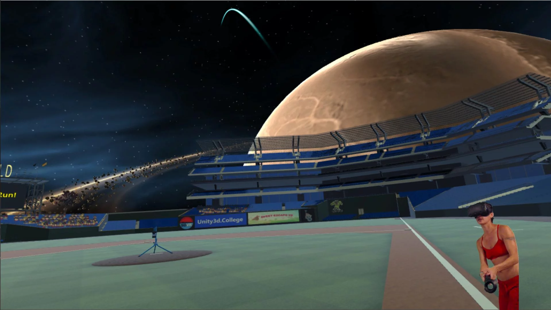 Изображение игры: VR Baseball