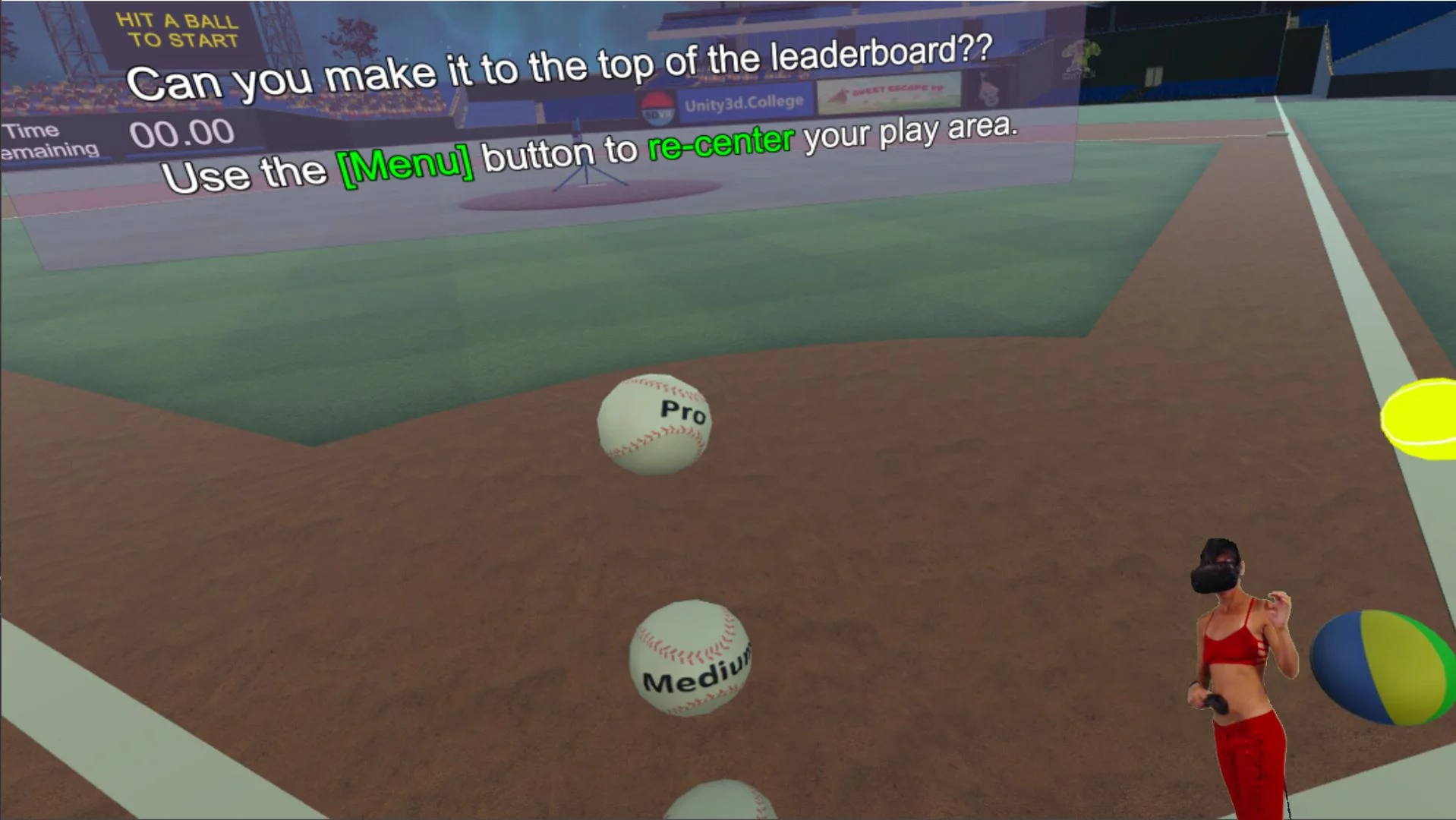 Изображение игры: VR Baseball