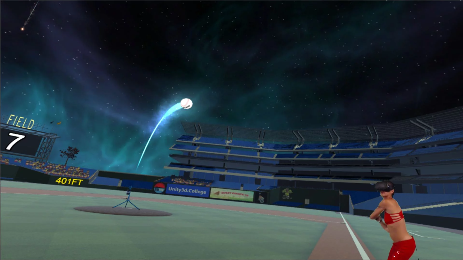 Изображение игры: VR Baseball