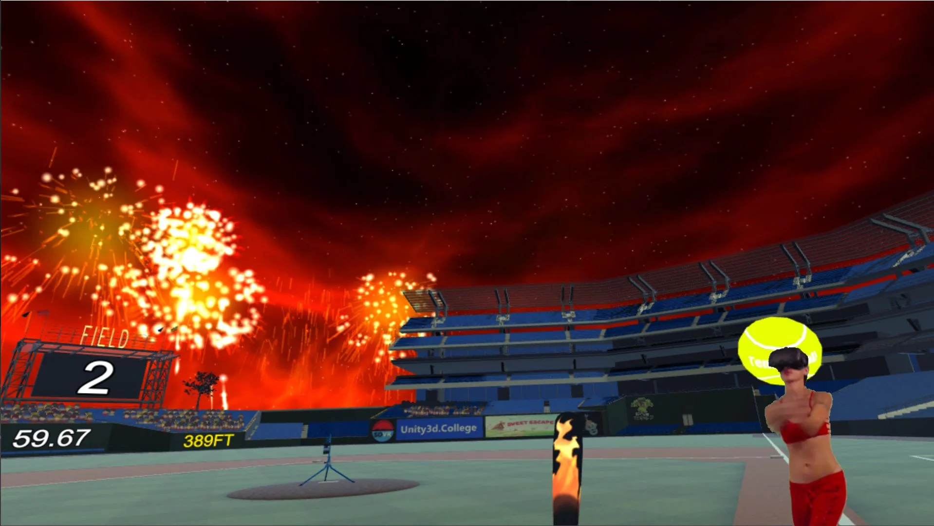 Изображение игры: VR Baseball