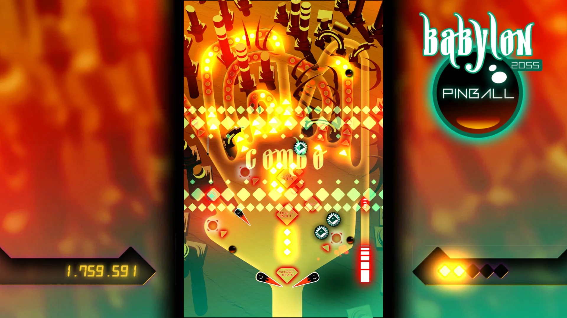 Изображение игры: Babylon 2055 Pinball