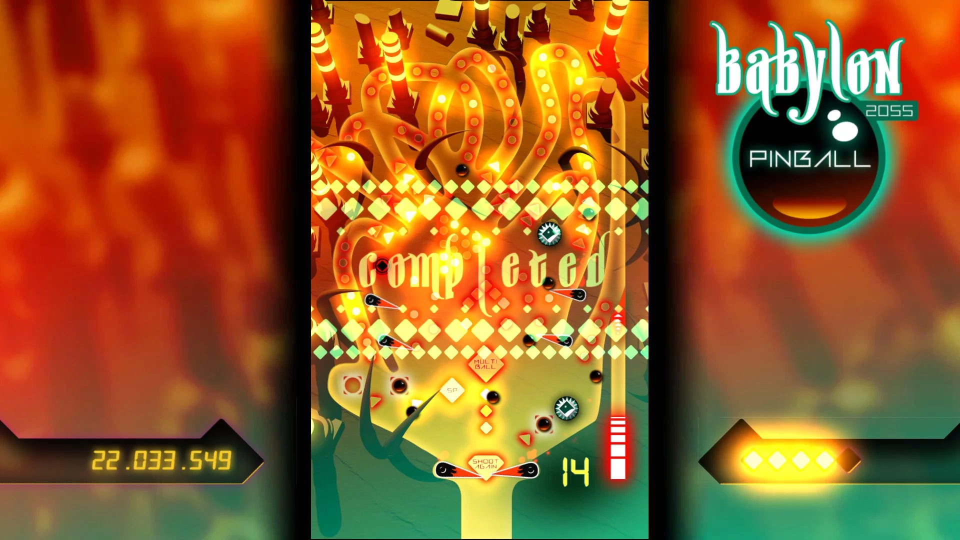 Изображение игры: Babylon 2055 Pinball