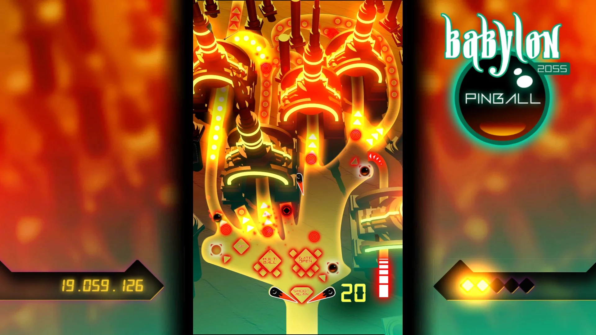 Изображение игры: Babylon 2055 Pinball
