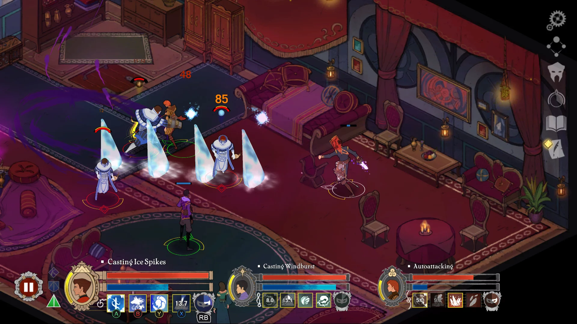 Изображение игры: Masquerada: Songs and Shadows
