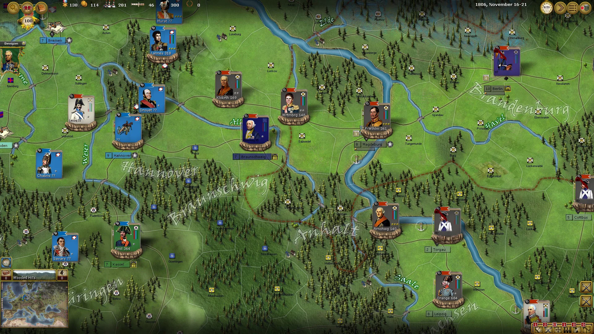Изображение игры: Wars of Napoleon