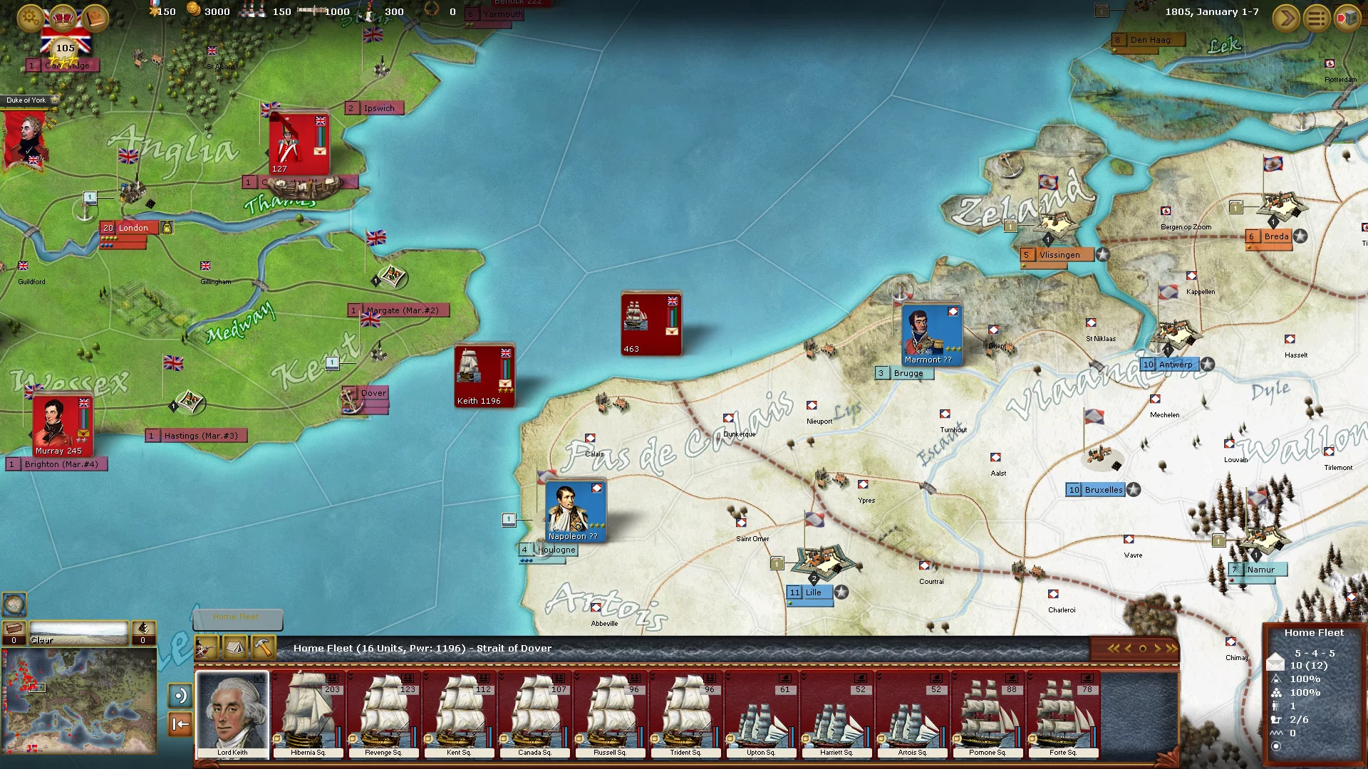 Изображение игры: Wars of Napoleon