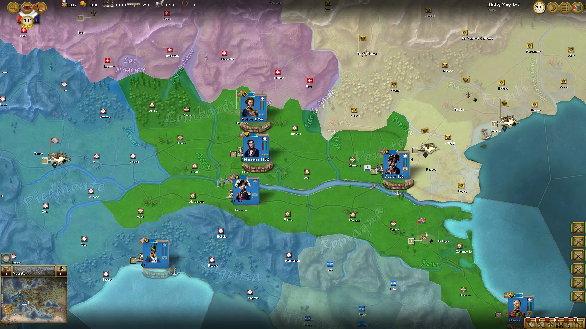 Изображение игры: Wars of Napoleon