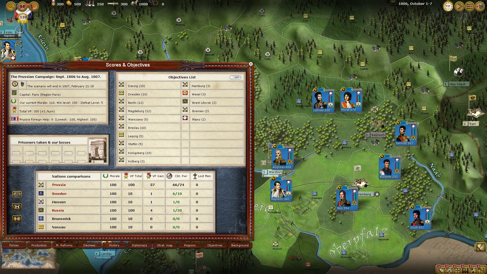 Изображение игры: Wars of Napoleon