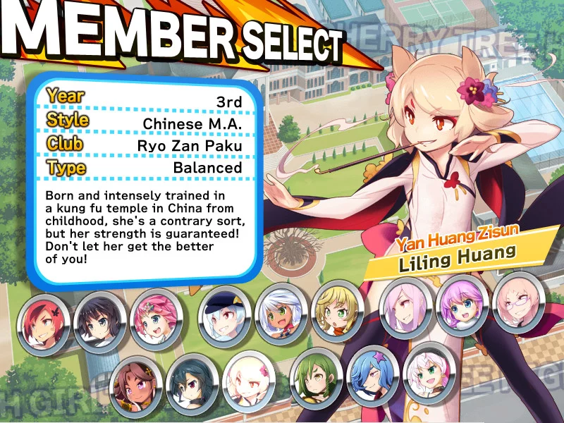 Изображение игры: Cherry Tree High Girls' Fight