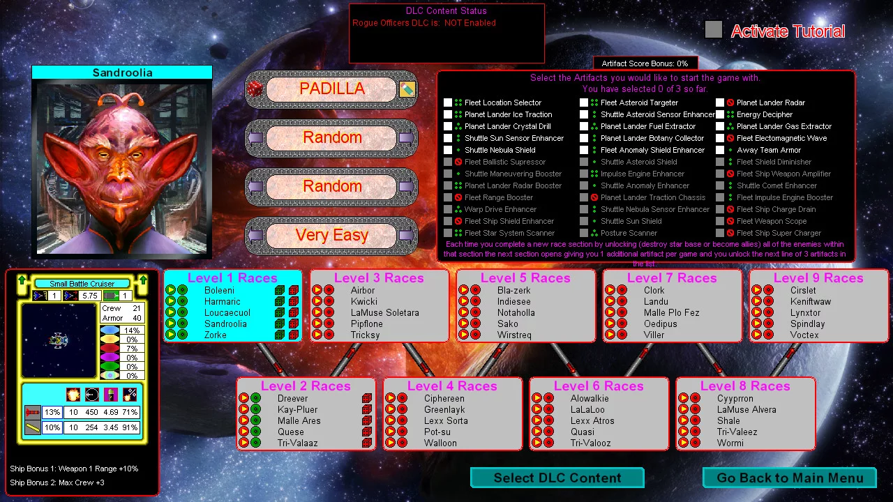 Изображение игры: Star Fleet Armada Rogue Adventures