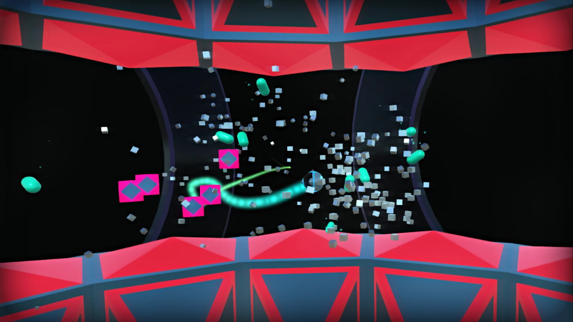 Изображение игры: Vektron Revenge