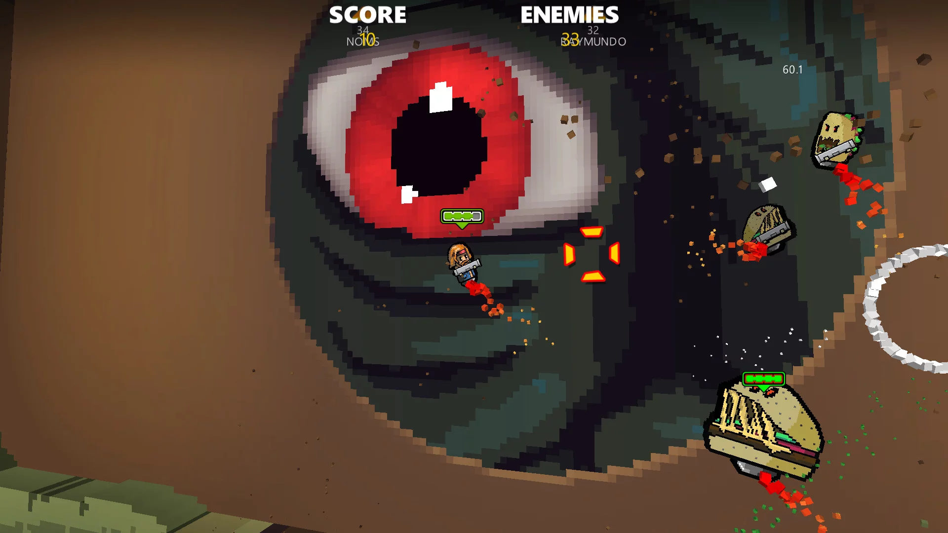 Изображение игры: Rocket Riot