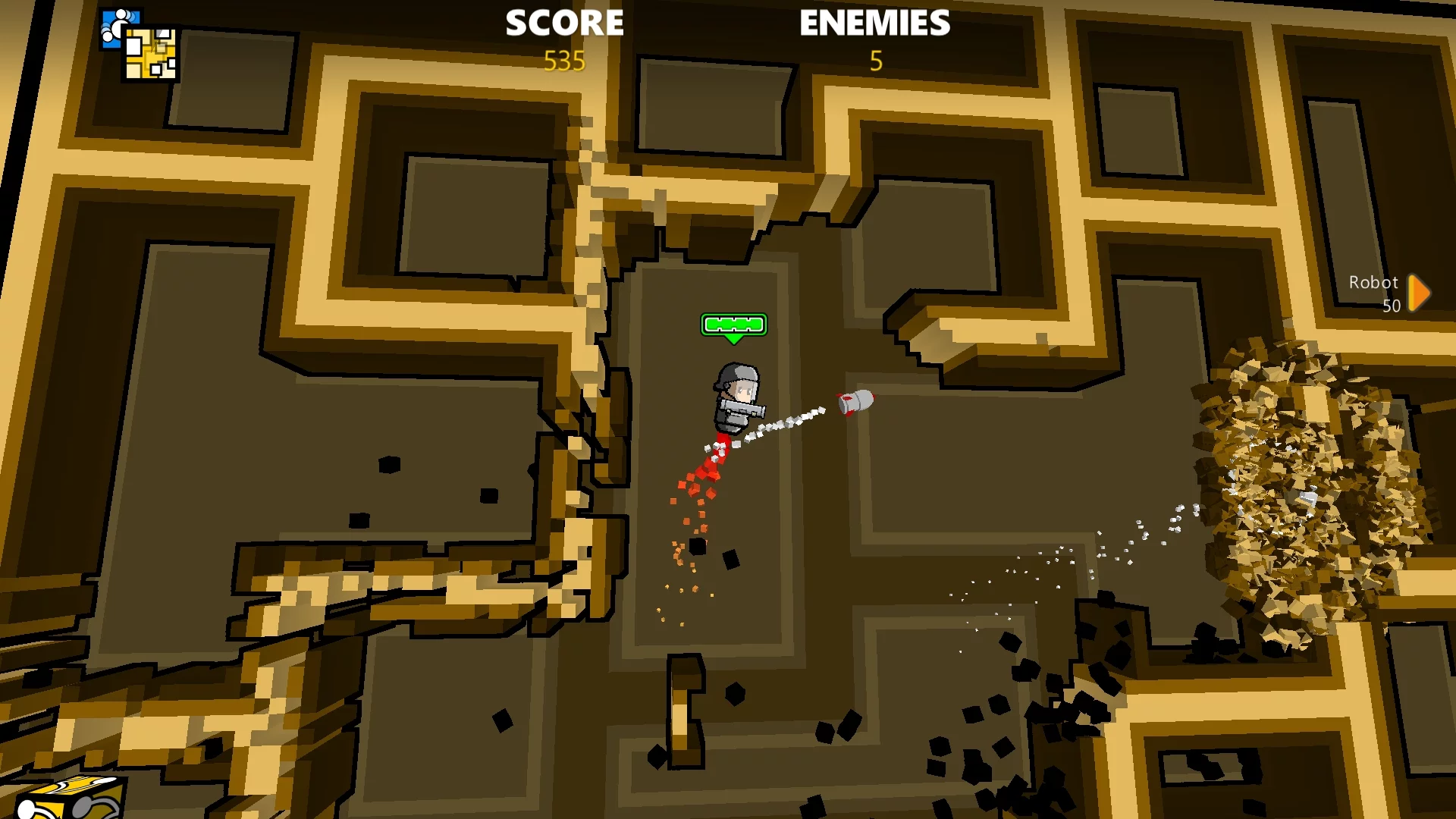 Изображение игры: Rocket Riot