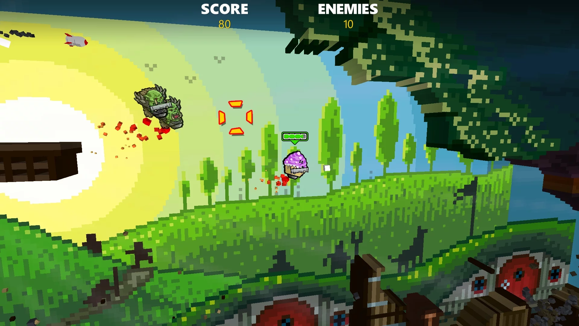 Изображение игры: Rocket Riot