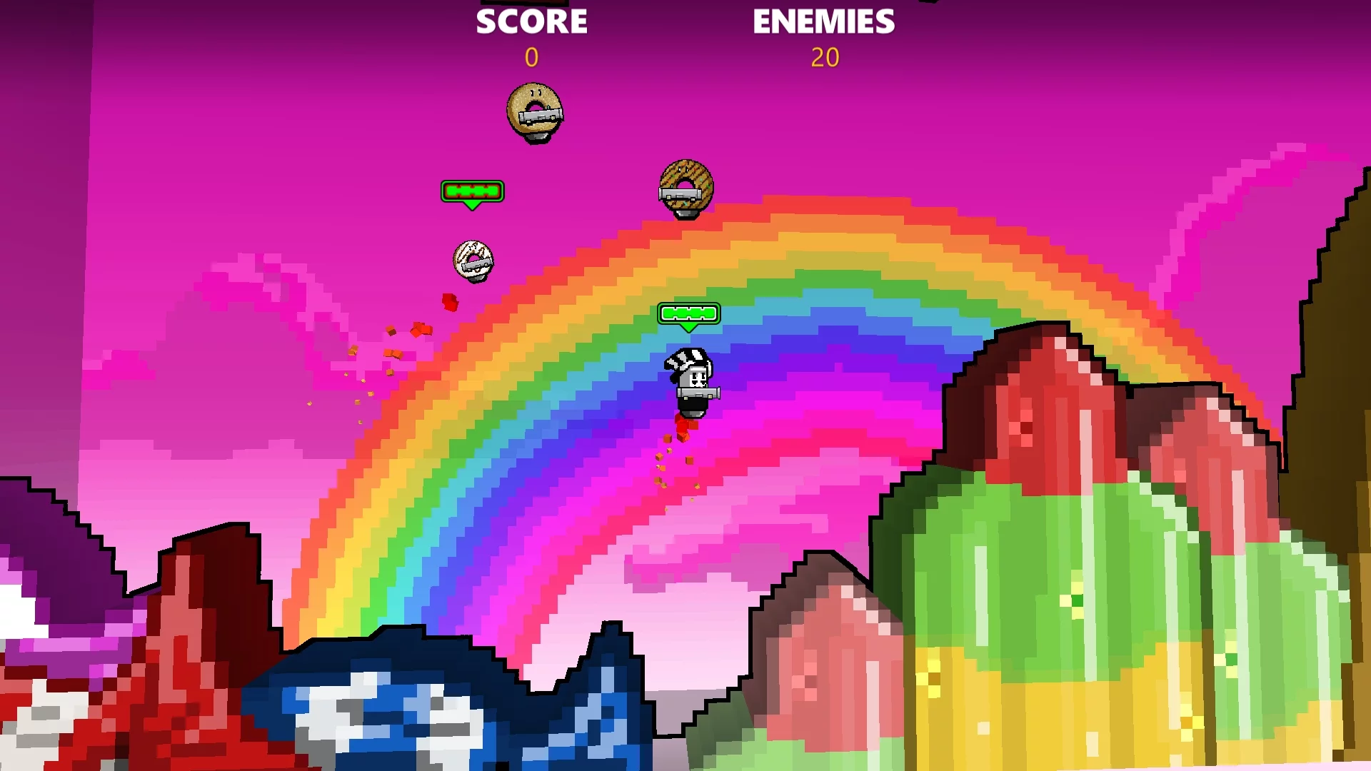 Изображение игры: Rocket Riot
