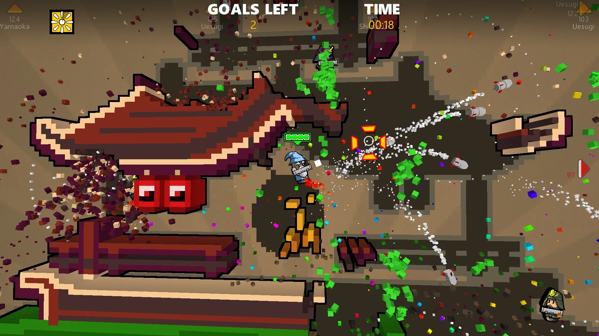 Изображение игры: Rocket Riot