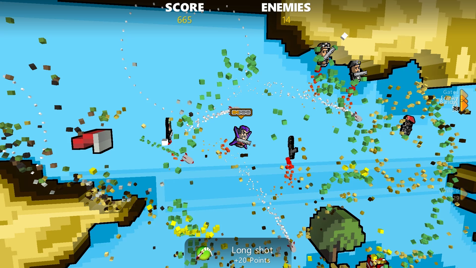 Изображение игры: Rocket Riot