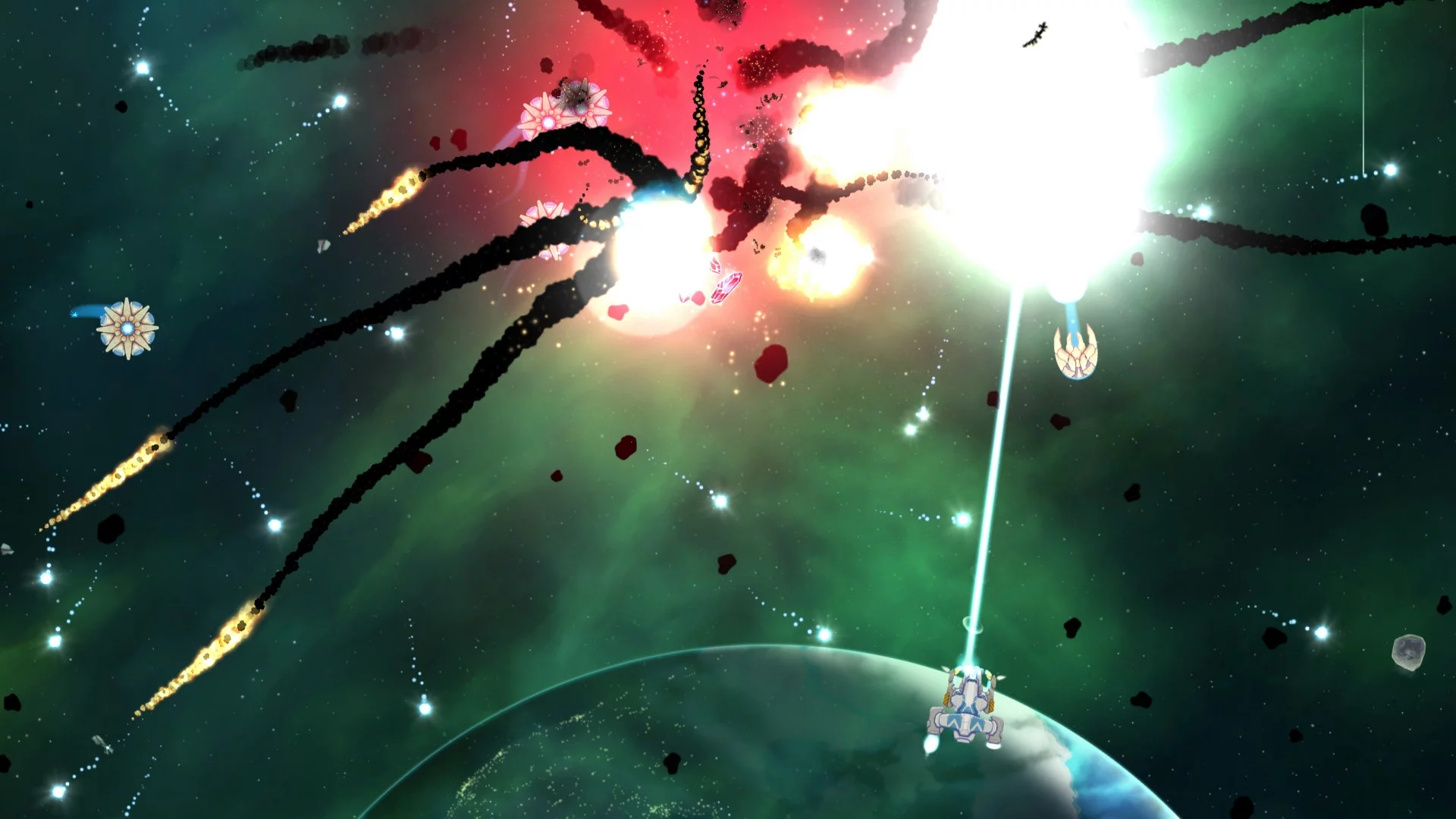 Изображение игры: Xenoraid: The First Space War