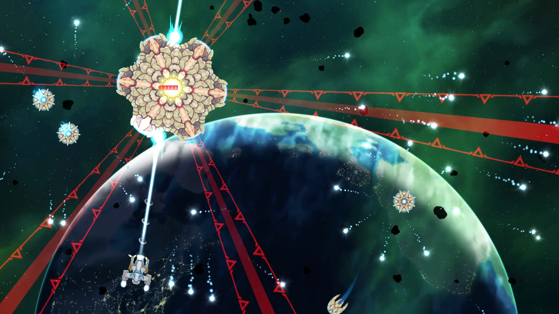 Изображение игры: Xenoraid: The First Space War