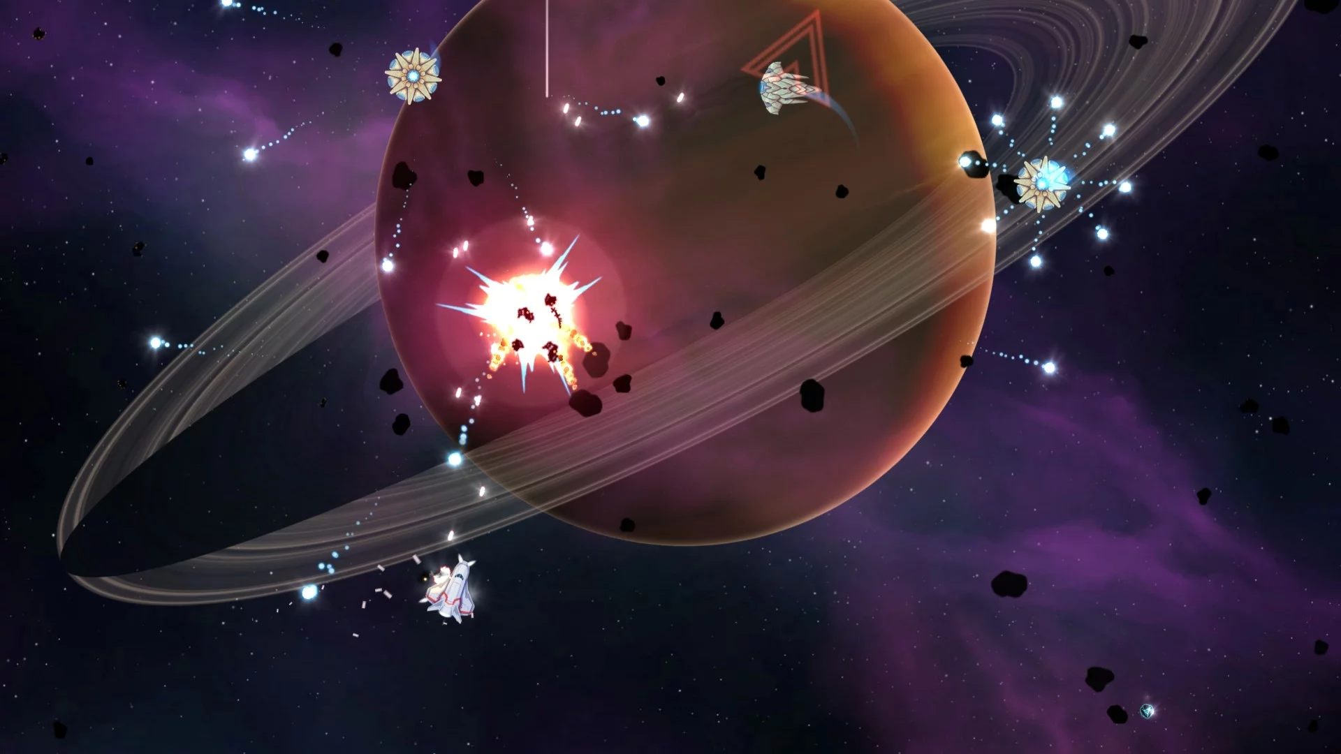 Изображение игры: Xenoraid: The First Space War