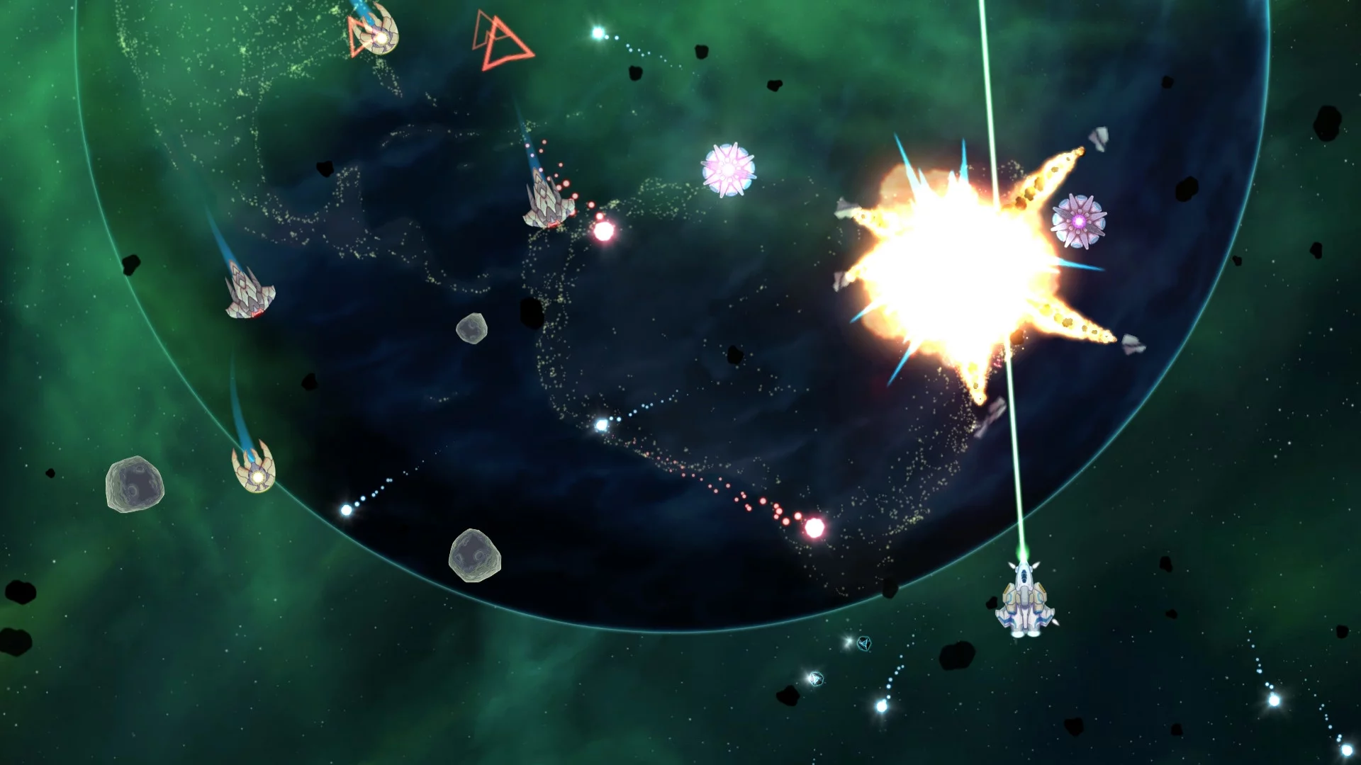 Изображение игры: Xenoraid: The First Space War