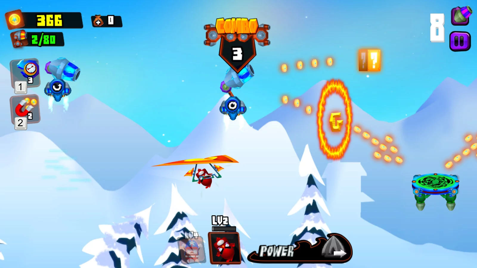 Изображение игры: Galaxy Cannon Rider