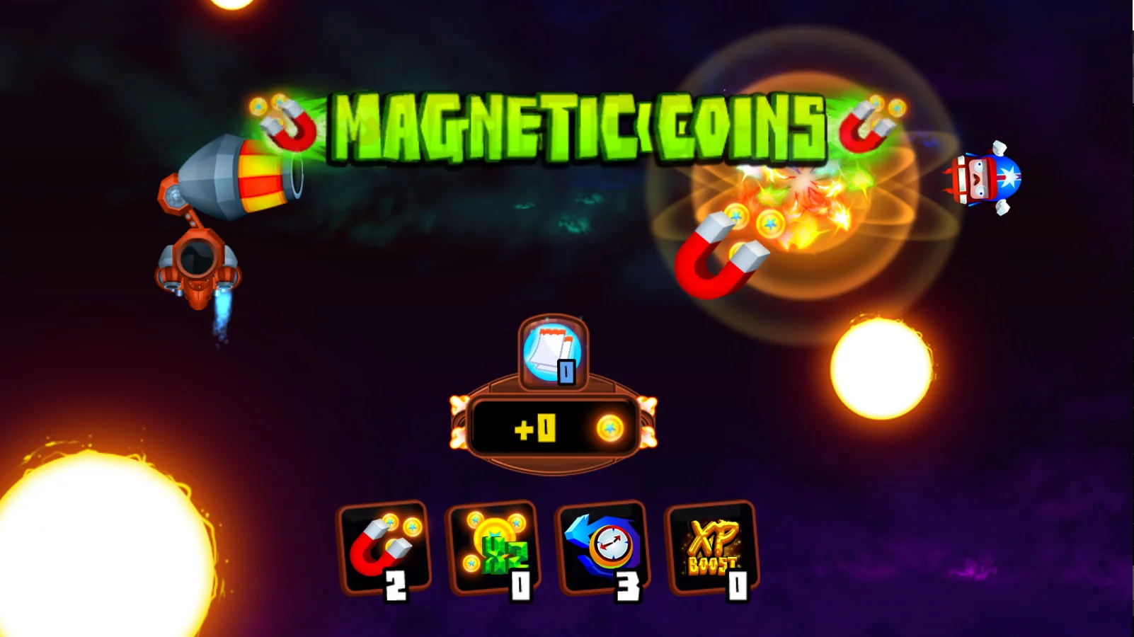 Изображение игры: Galaxy Cannon Rider