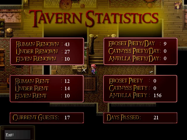 Изображение игры: Moonstone Tavern - A Fantasy Tavern Sim!