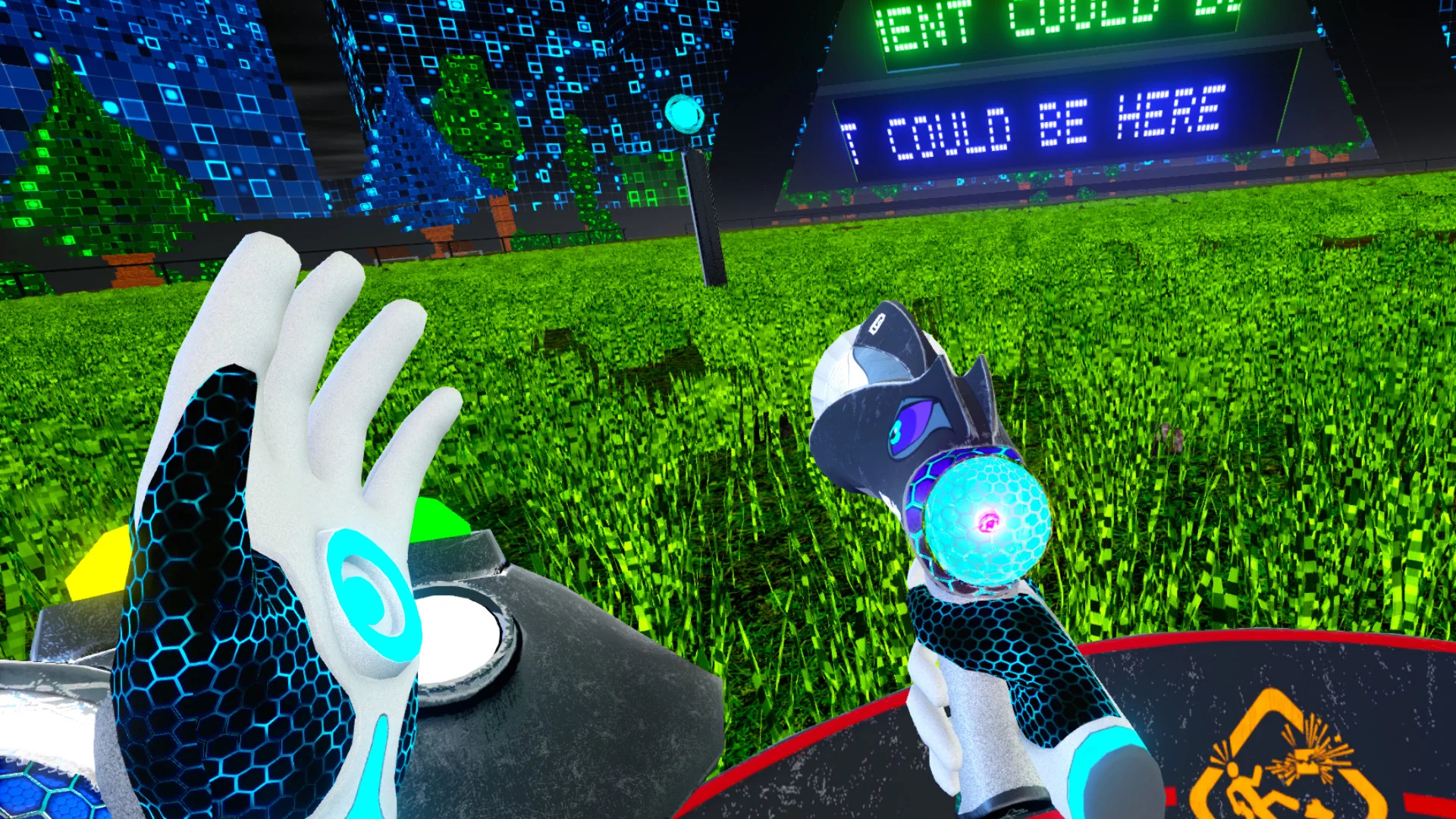 Изображение игры: VR-Xterminator