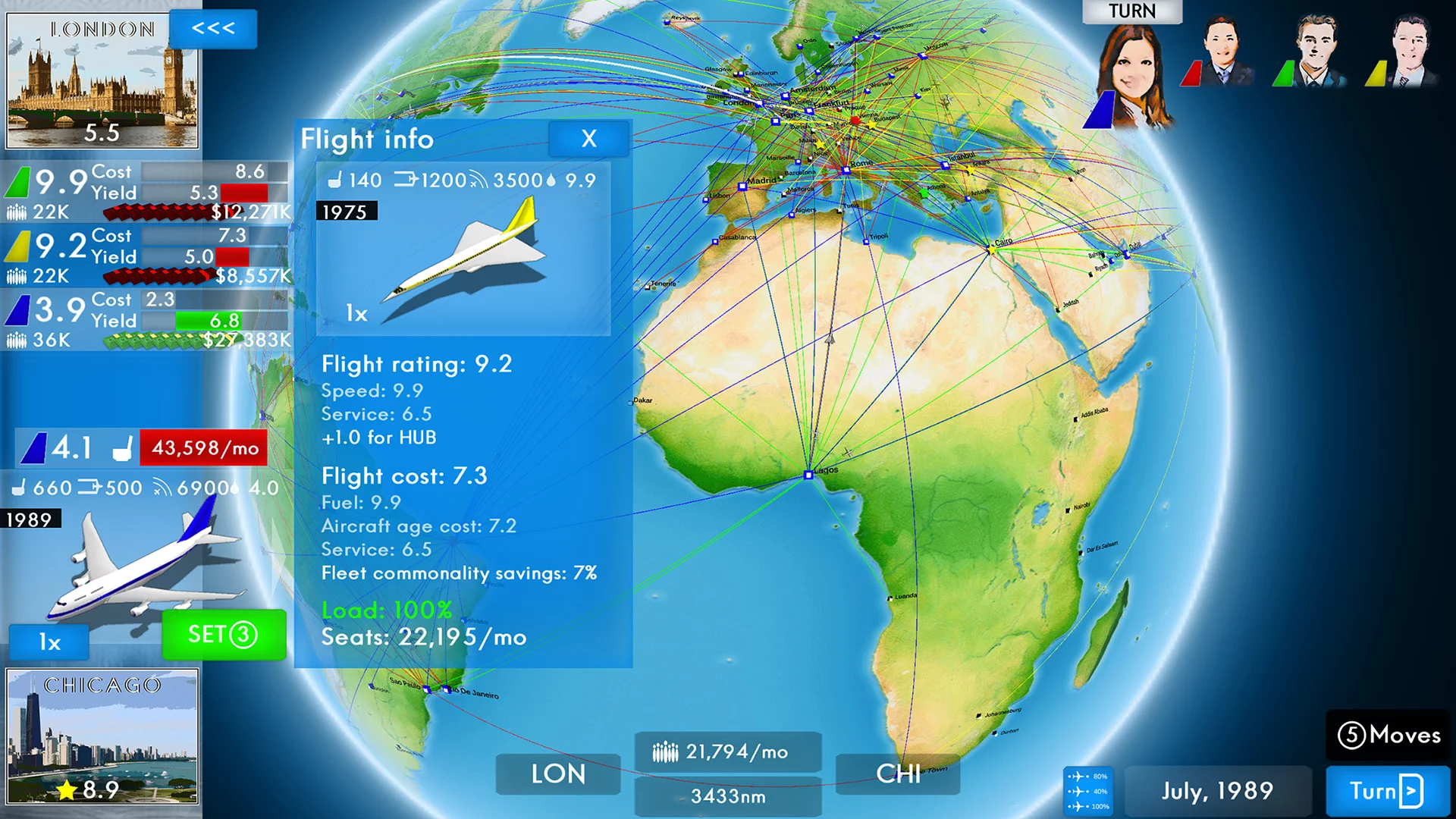 Изображение игры: Airline Director 2 - Tycoon Game