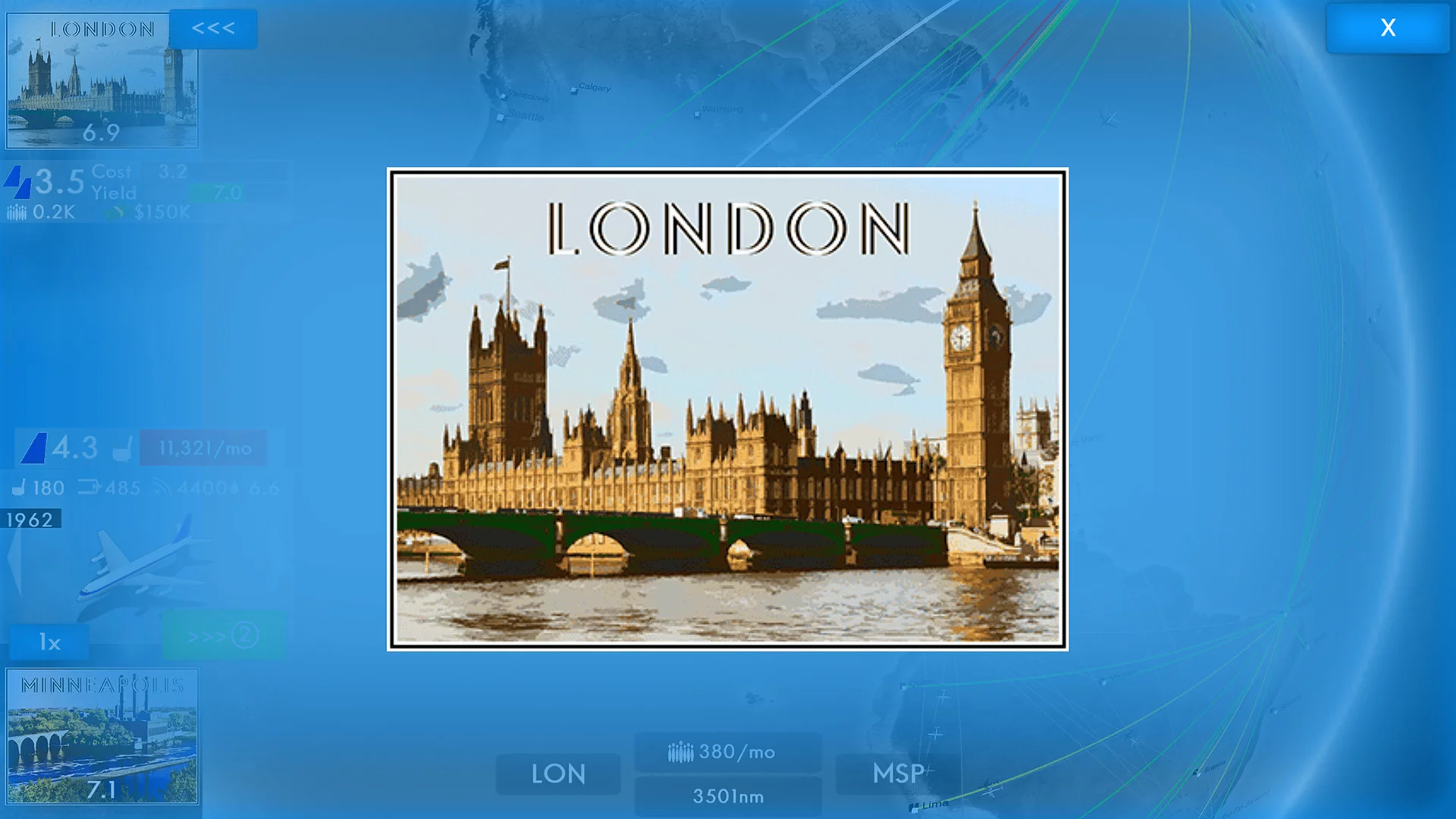 Изображение игры: Airline Director 2 - Tycoon Game