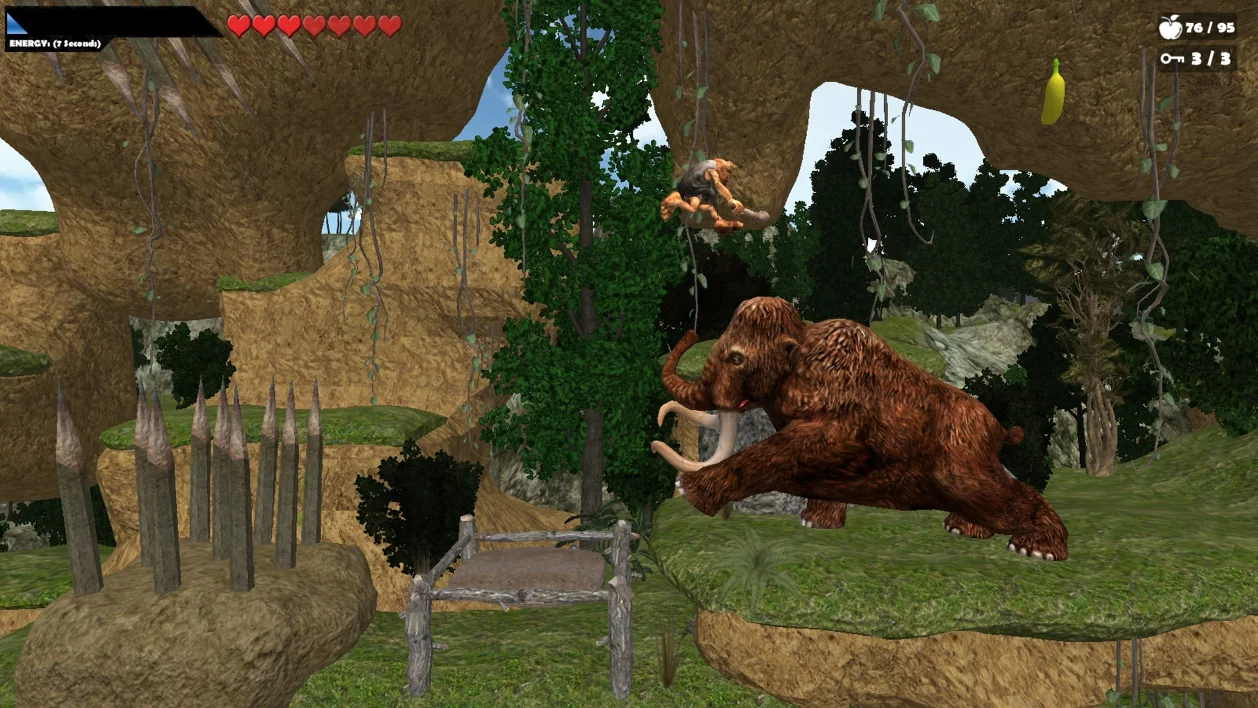 Изображение игры: Caveman World: Mountains of Unga Boonga