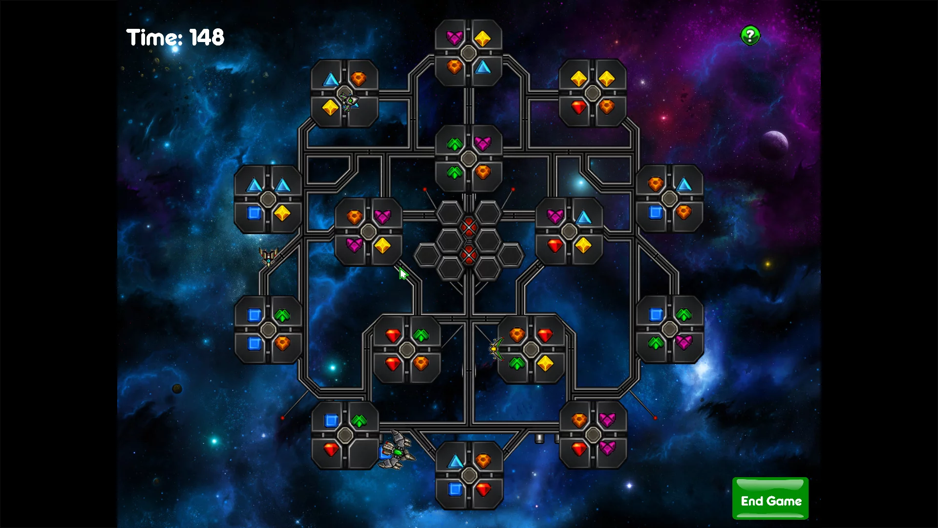 Изображение игры: Puzzle Galaxies