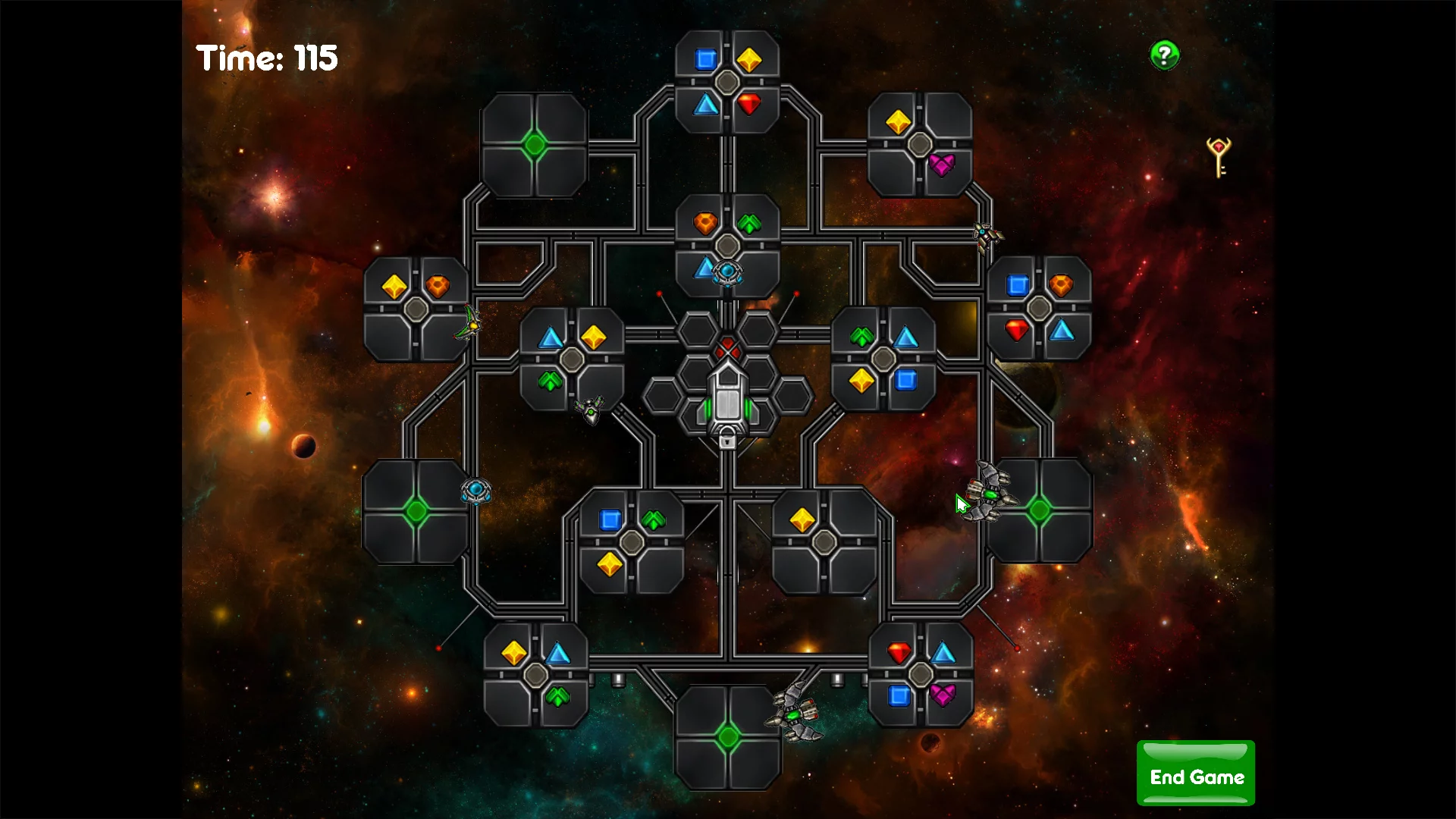 Изображение игры: Puzzle Galaxies