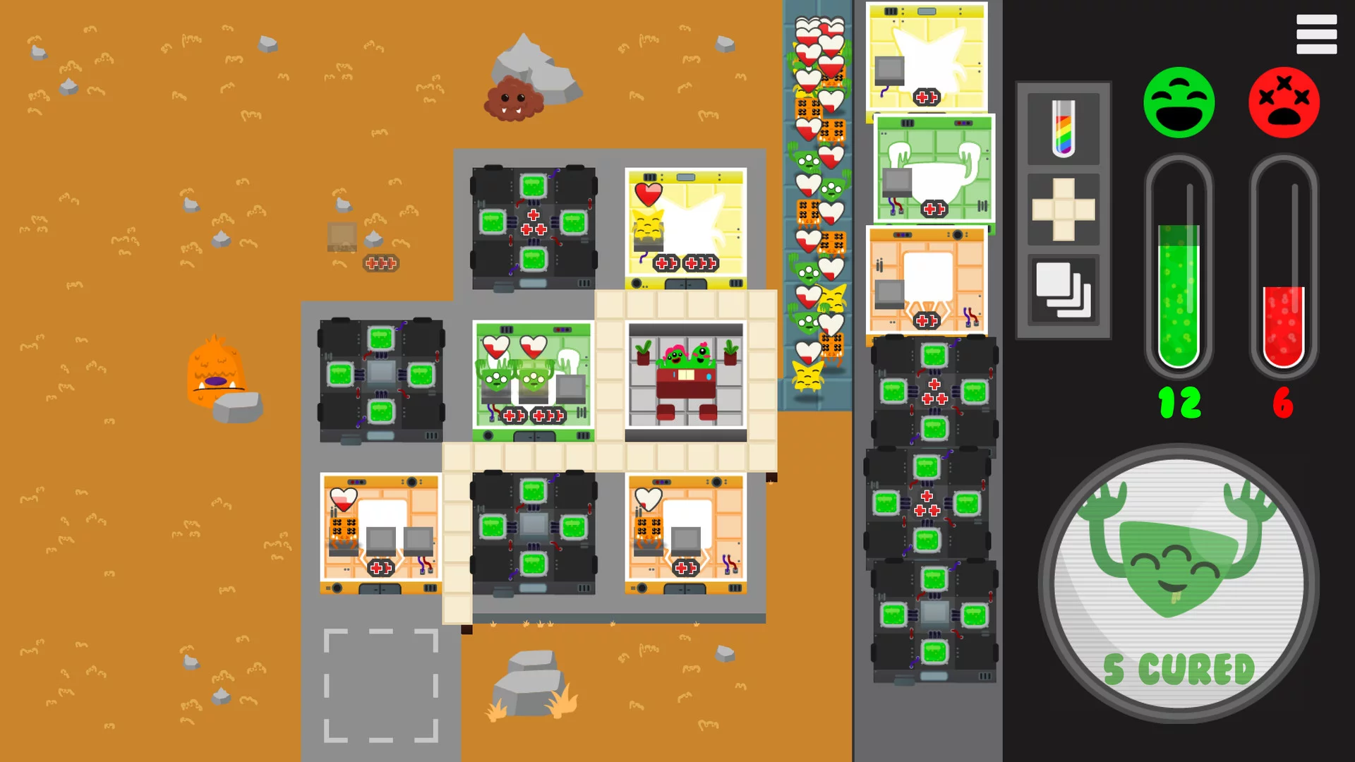 Изображение игры: Monsters and Medicine